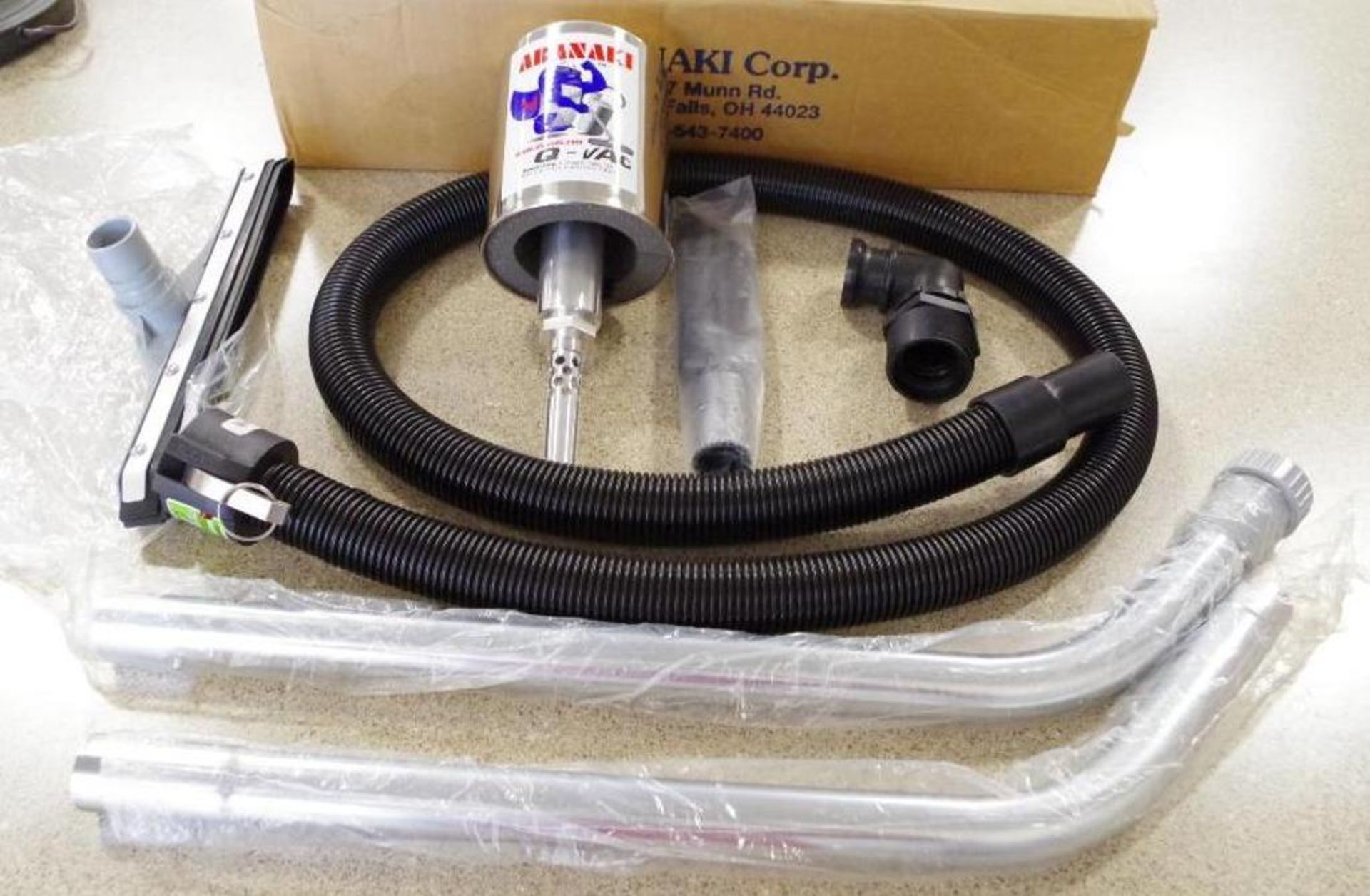 ABANAKI Pneumatic Vacuum, M/N QVAC1 (condition unknown, appears complete)