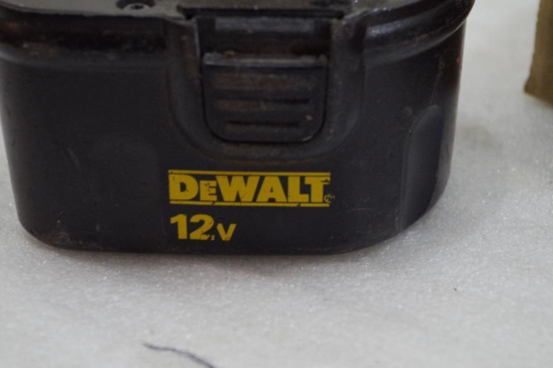 (10) DEWALT Batteries, Various Sizes 9.6V, 12V, 18V (many may be defective, condition unknown) - Image 4 of 7