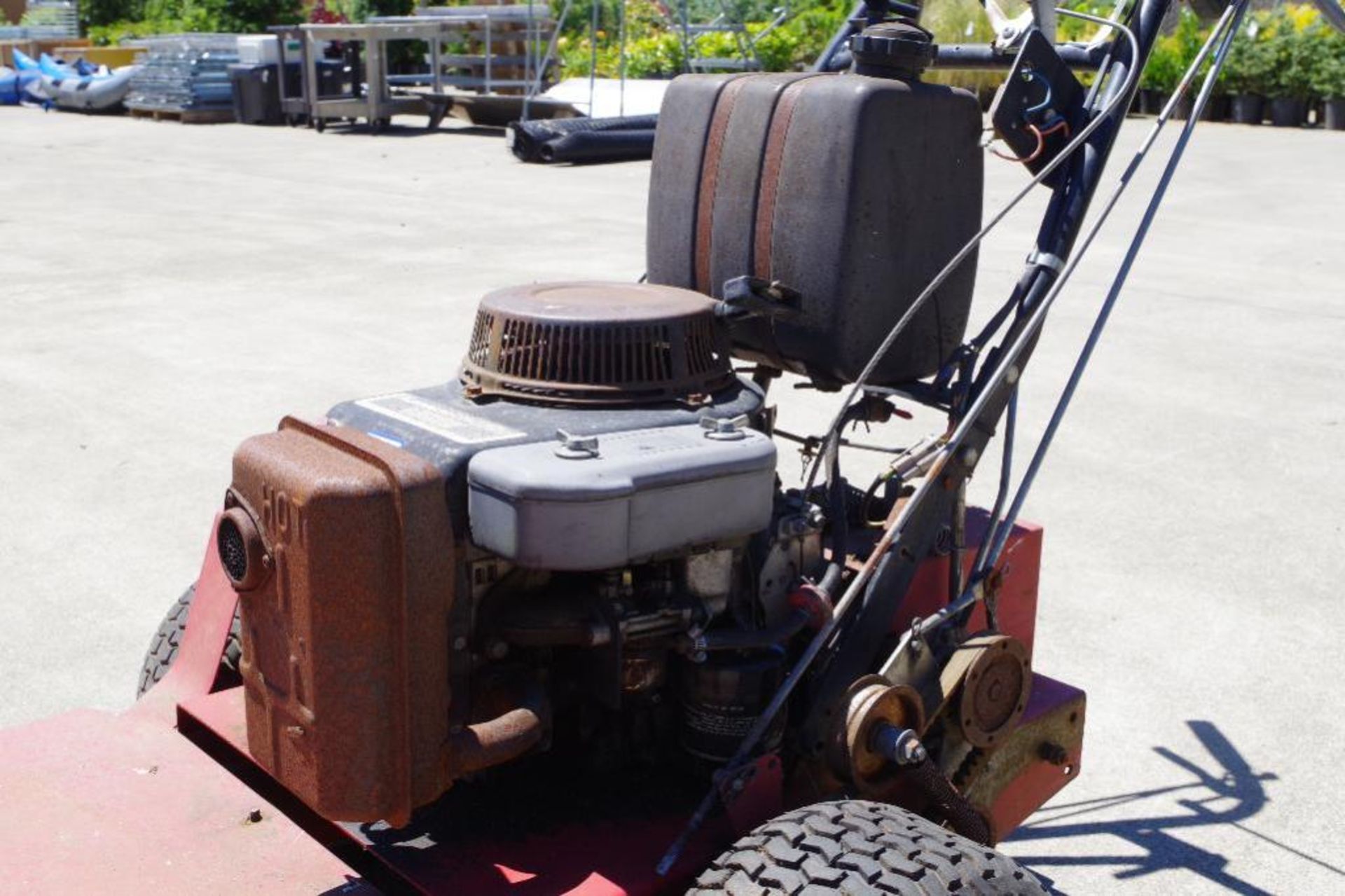 EXMARK Commercial Pull-Start Walk Behind Mower 36 Inch (condition unknown, doesn't start) - Image 6 of 6