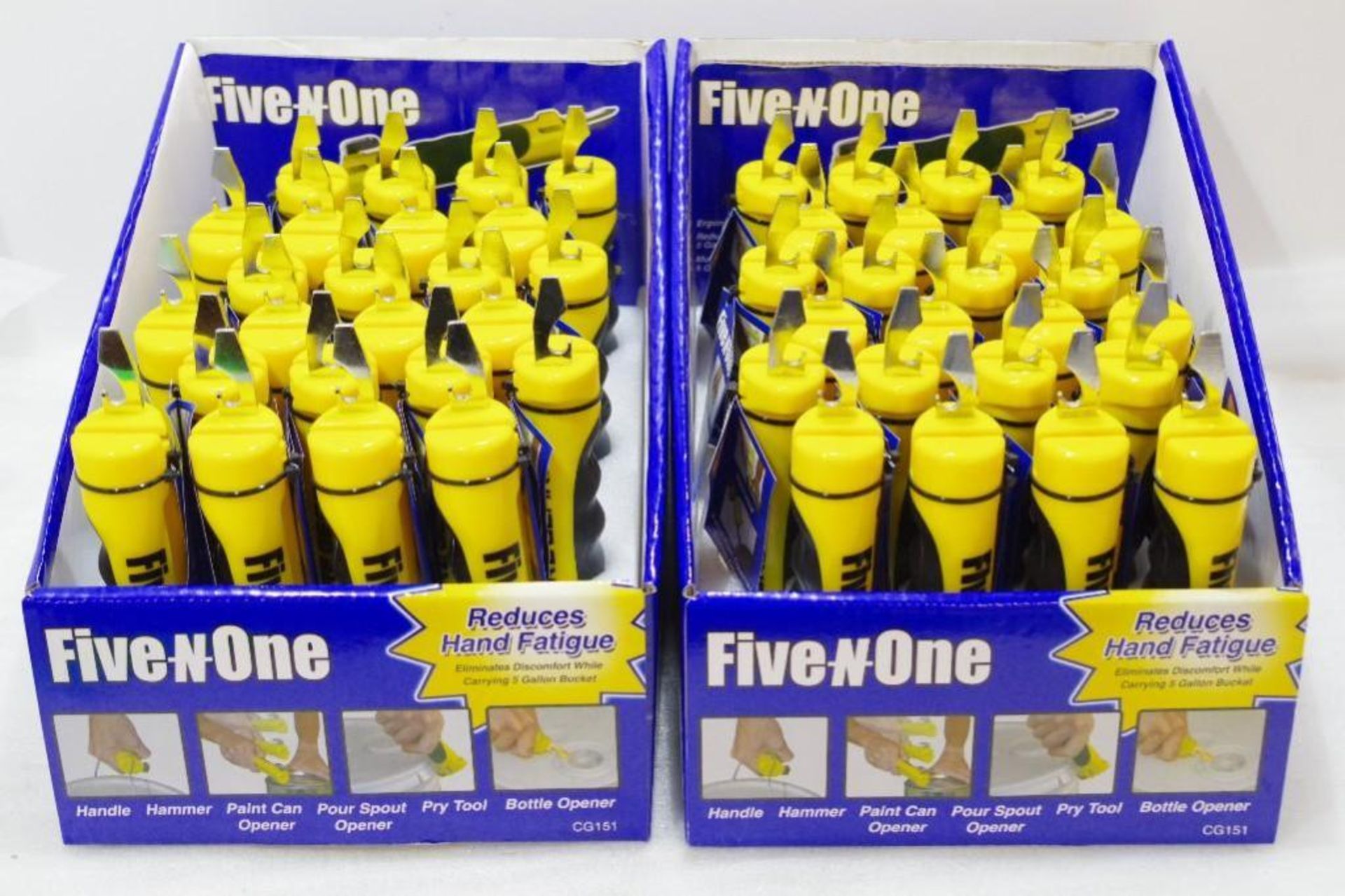 (48) NEW CORE GEAR FIVE-N-ONE Screw Driver / Painting Tools (2 Boxes of 24 Each)