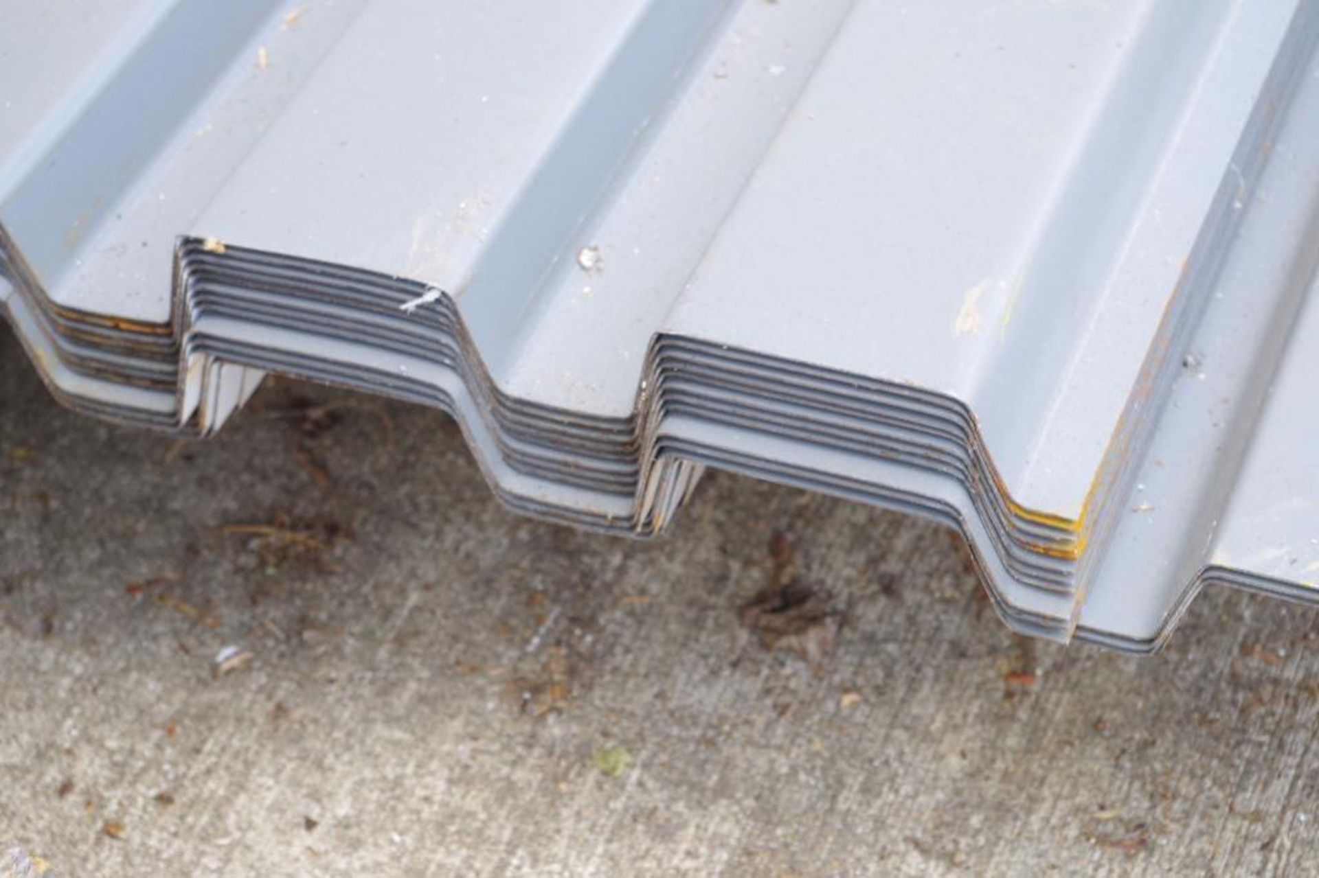 (16) Corrugated Steel Roof Panels: (11) 104" L x 31" W, (5) 104" L x 37" W - Image 5 of 5