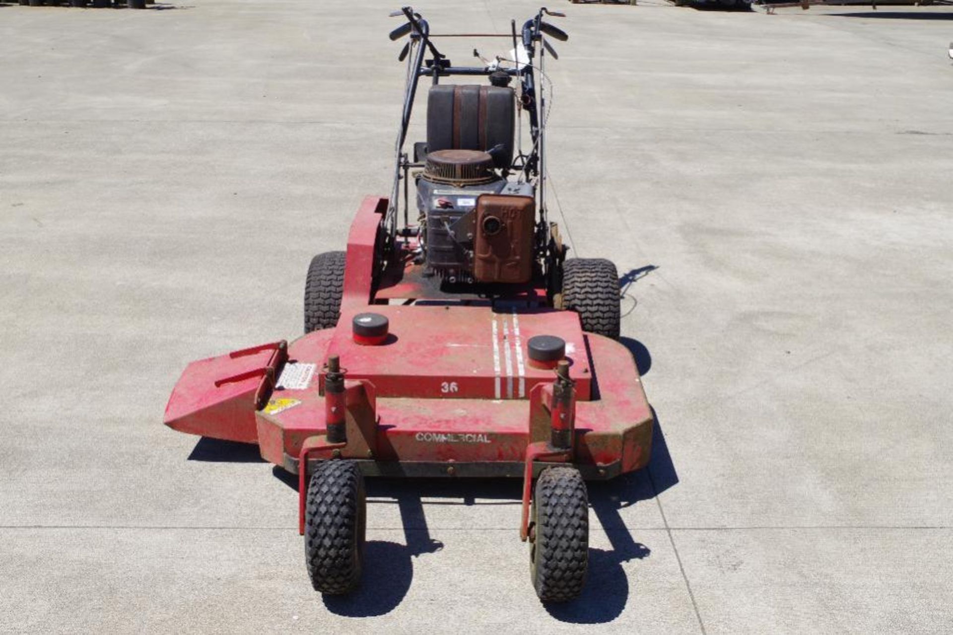 EXMARK Commercial Pull-Start Walk Behind Mower 36 Inch (condition unknown, doesn't start) - Image 5 of 6