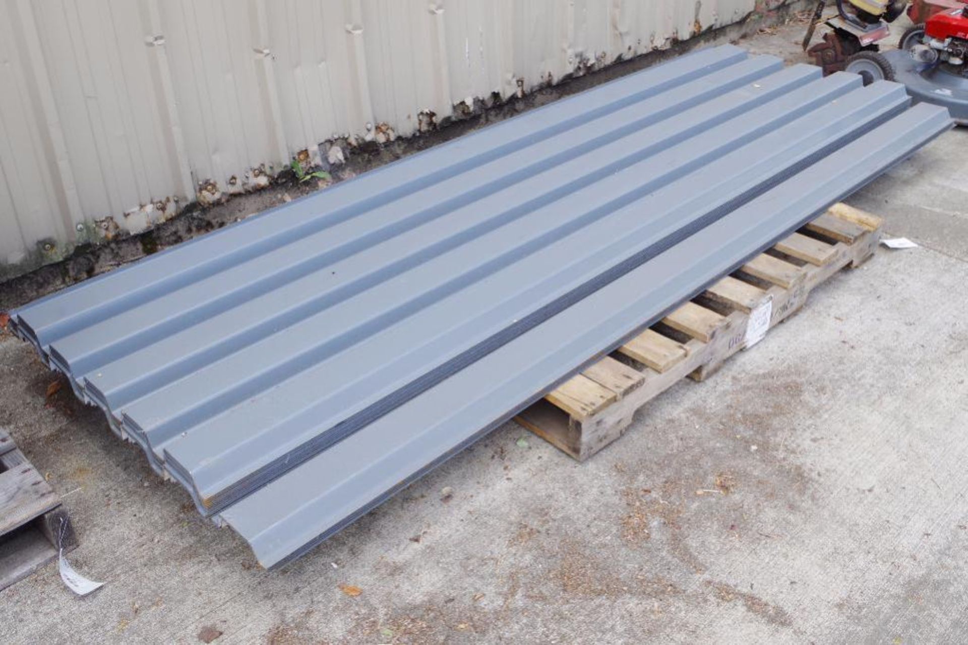 (16) Corrugated Steel Roof Panels: (11) 104" L x 31" W, (5) 104" L x 37" W - Image 4 of 5