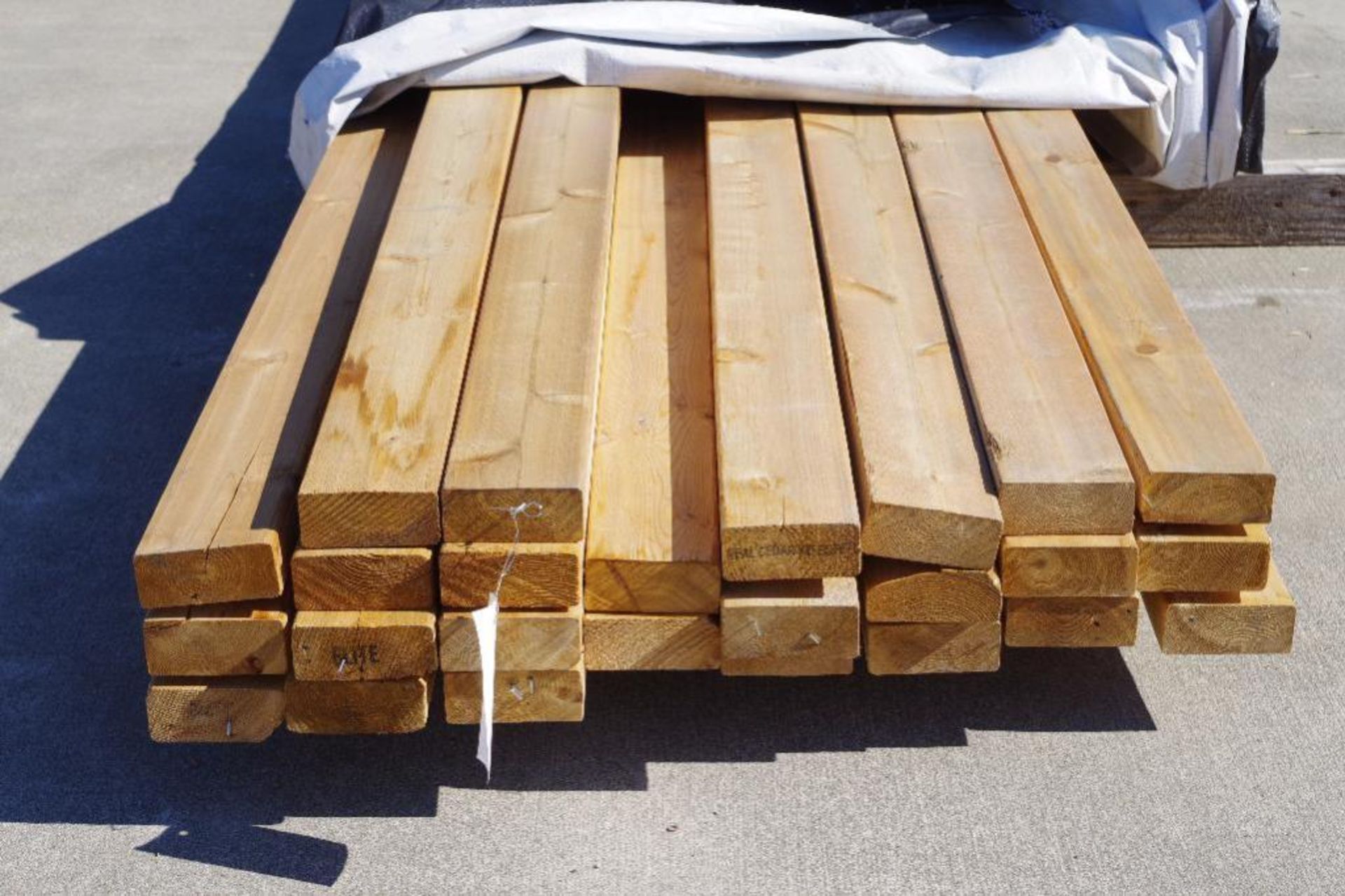 (25) Cedar 2 x 4 x 12'