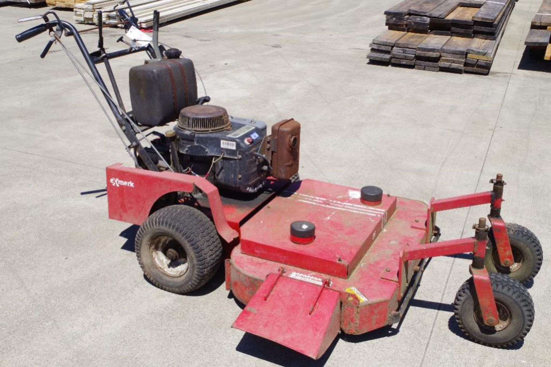 EXMARK Commercial Pull-Start Walk Behind Mower 36 Inch (condition unknown, doesn't start)