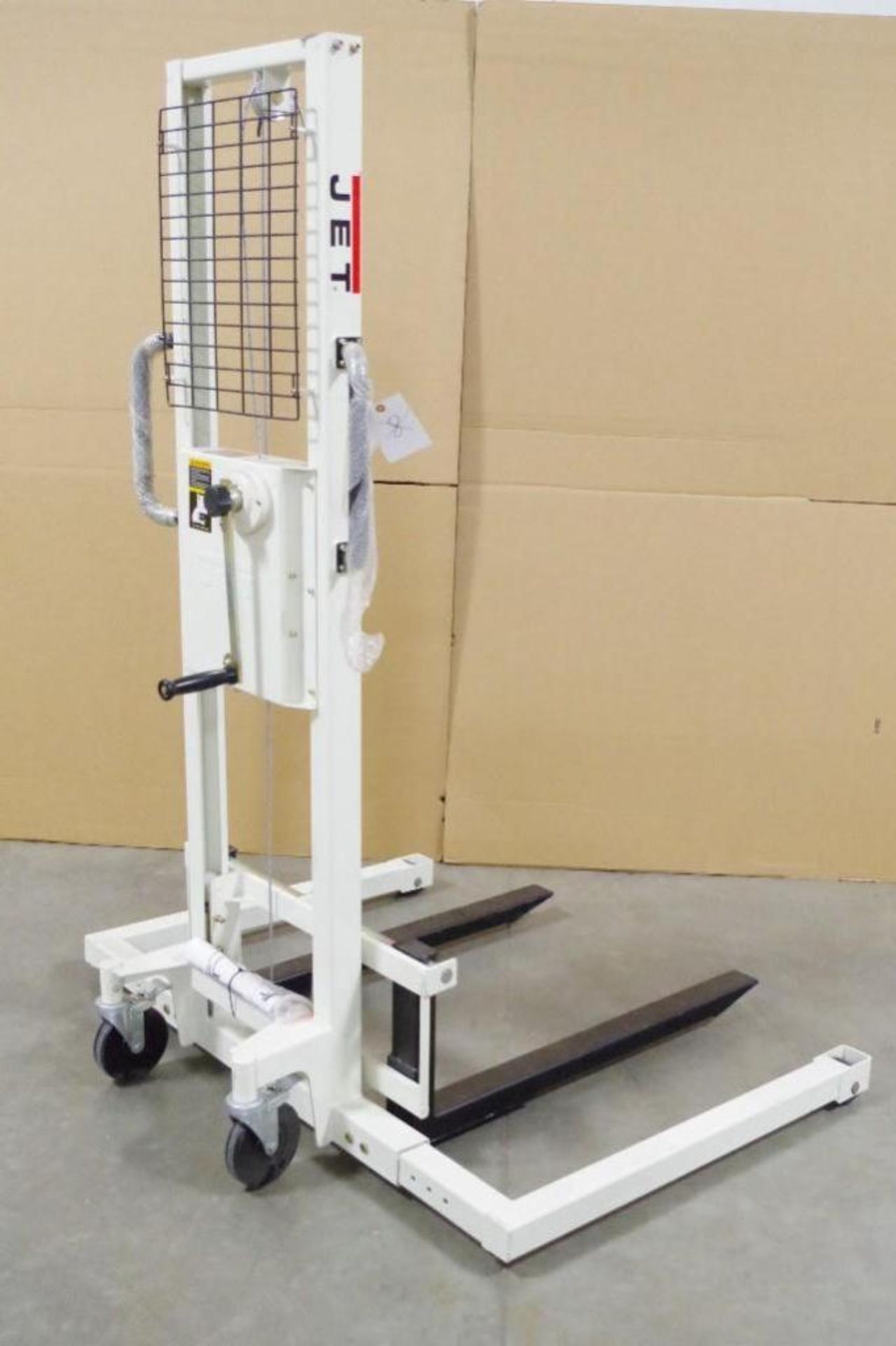 NEW JET Winch Stacker, 770 lbs. Capacity, 59" Lift Height, 18" Load Center - Image 3 of 5