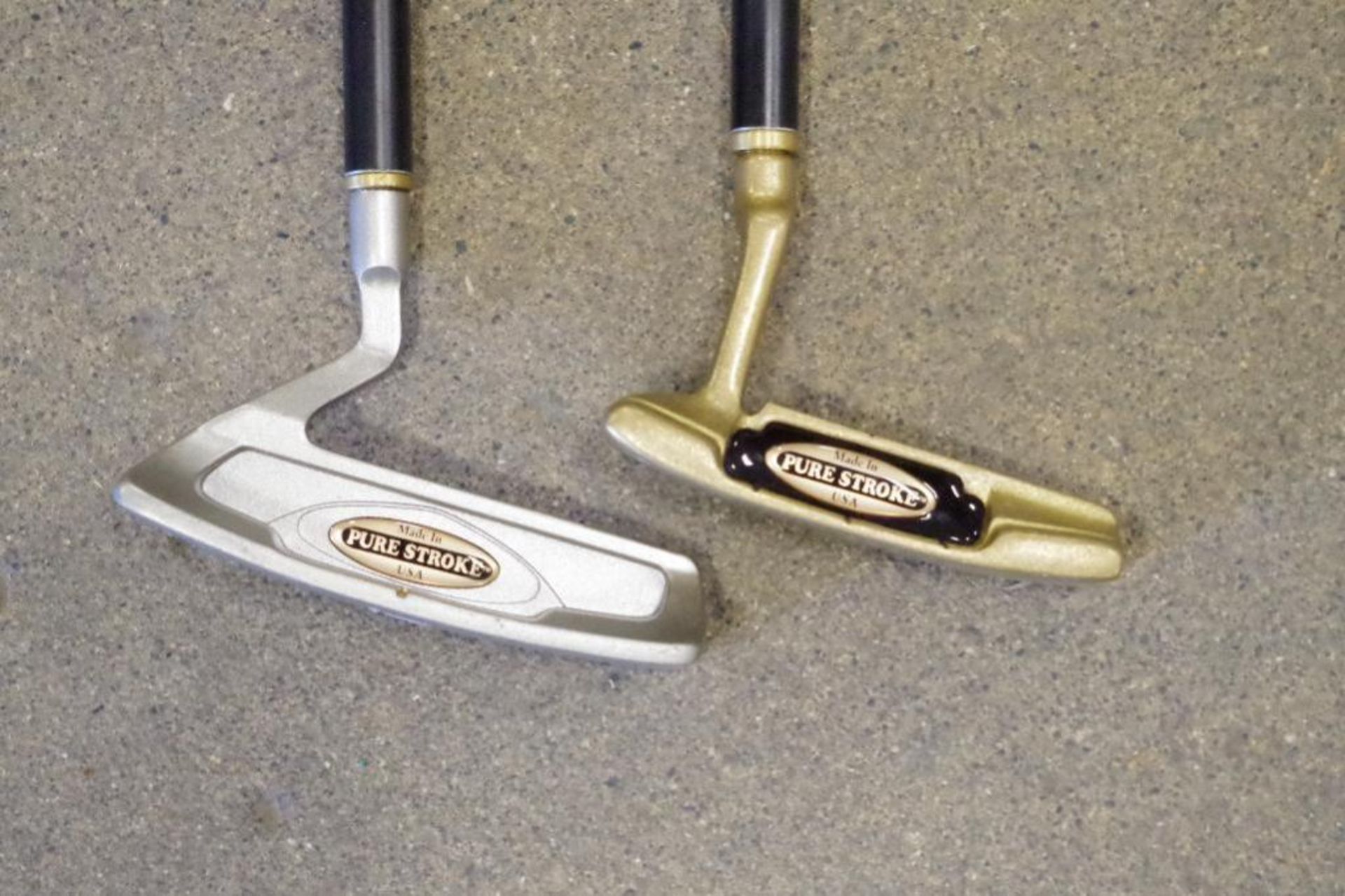 (2) NEW PURE STROKE Putters, 1-Gold, 1-Silver Colored, Made in USA - Image 5 of 5