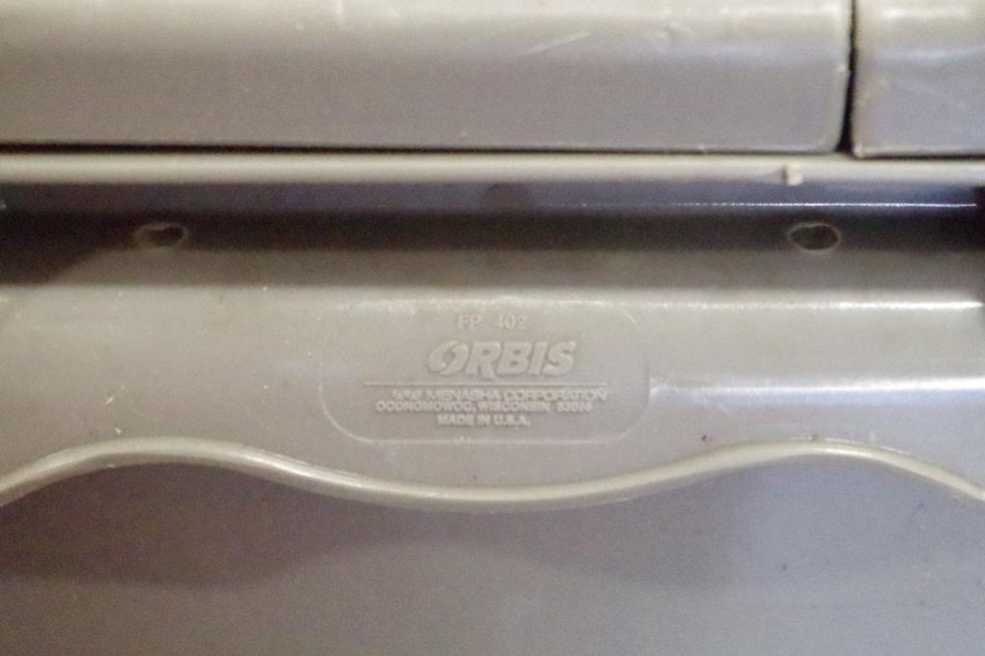 (3) ORBIS Plastic Storage Totes, Approx. 28" L x 21" W x 14" H - Image 4 of 6