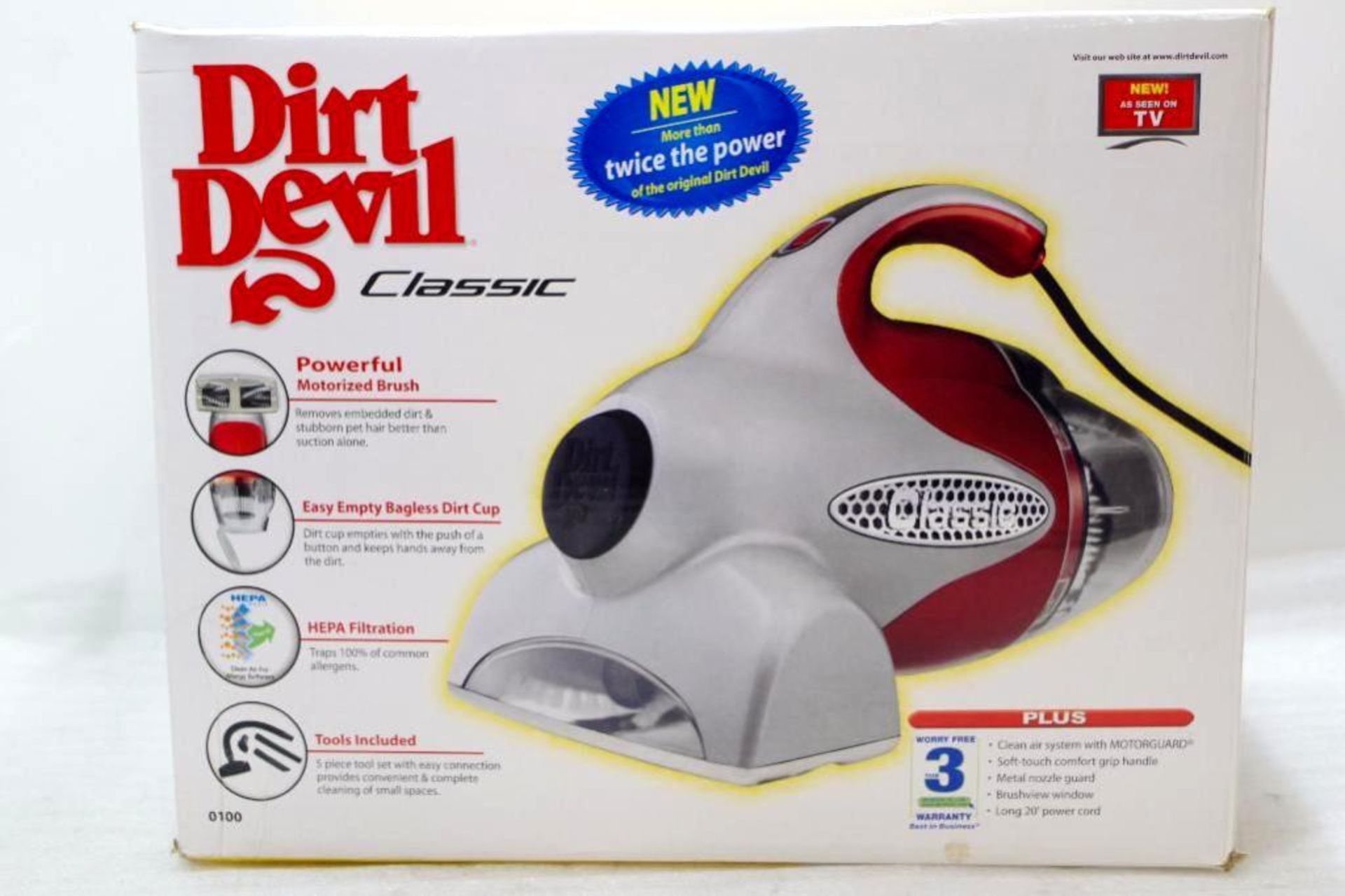 NEW DIRT DEVIL Classic Vacuum Cleaner - Image 3 of 3