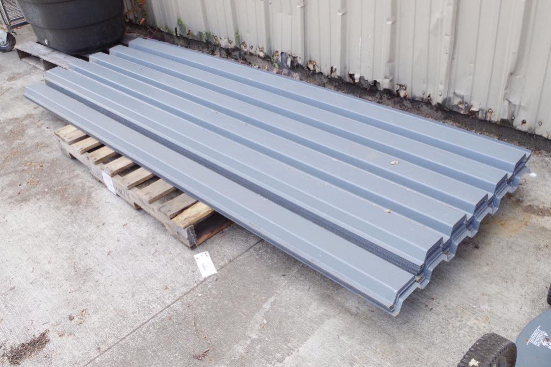 (16) Corrugated Steel Roof Panels: (11) 104" L x 31" W, (5) 104" L x 37" W - Image 2 of 5