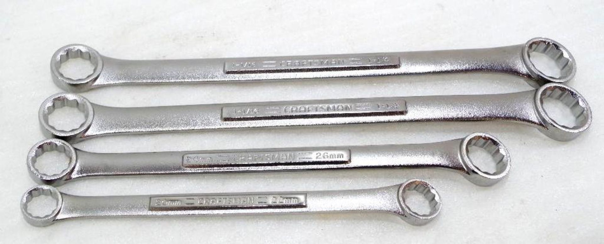 (4) NEW CRAFTSMAN Box-End Wrenches, Forged in USA - Image 4 of 4
