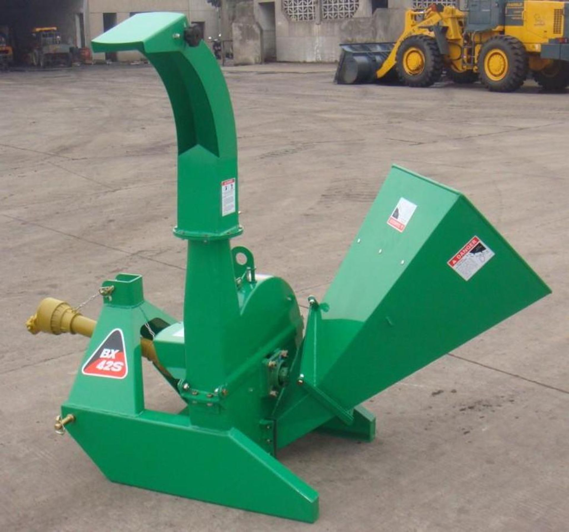 4" PTO Wood Chipper w/ 3-Point Hitch