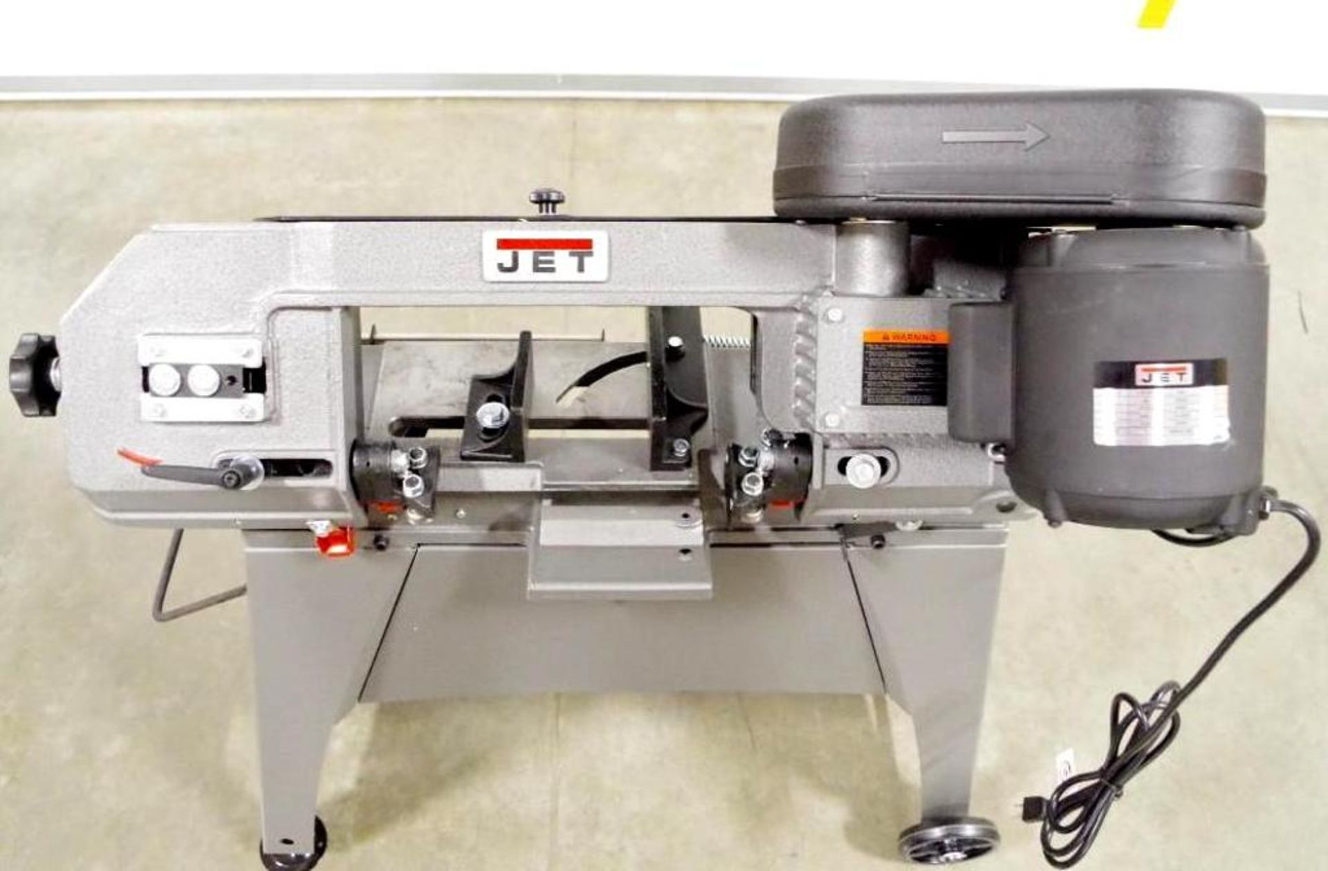 JET 5x6 Horizontal/Vertical Bandsaw w/ 3-Speed Step Pulley - Image 3 of 7