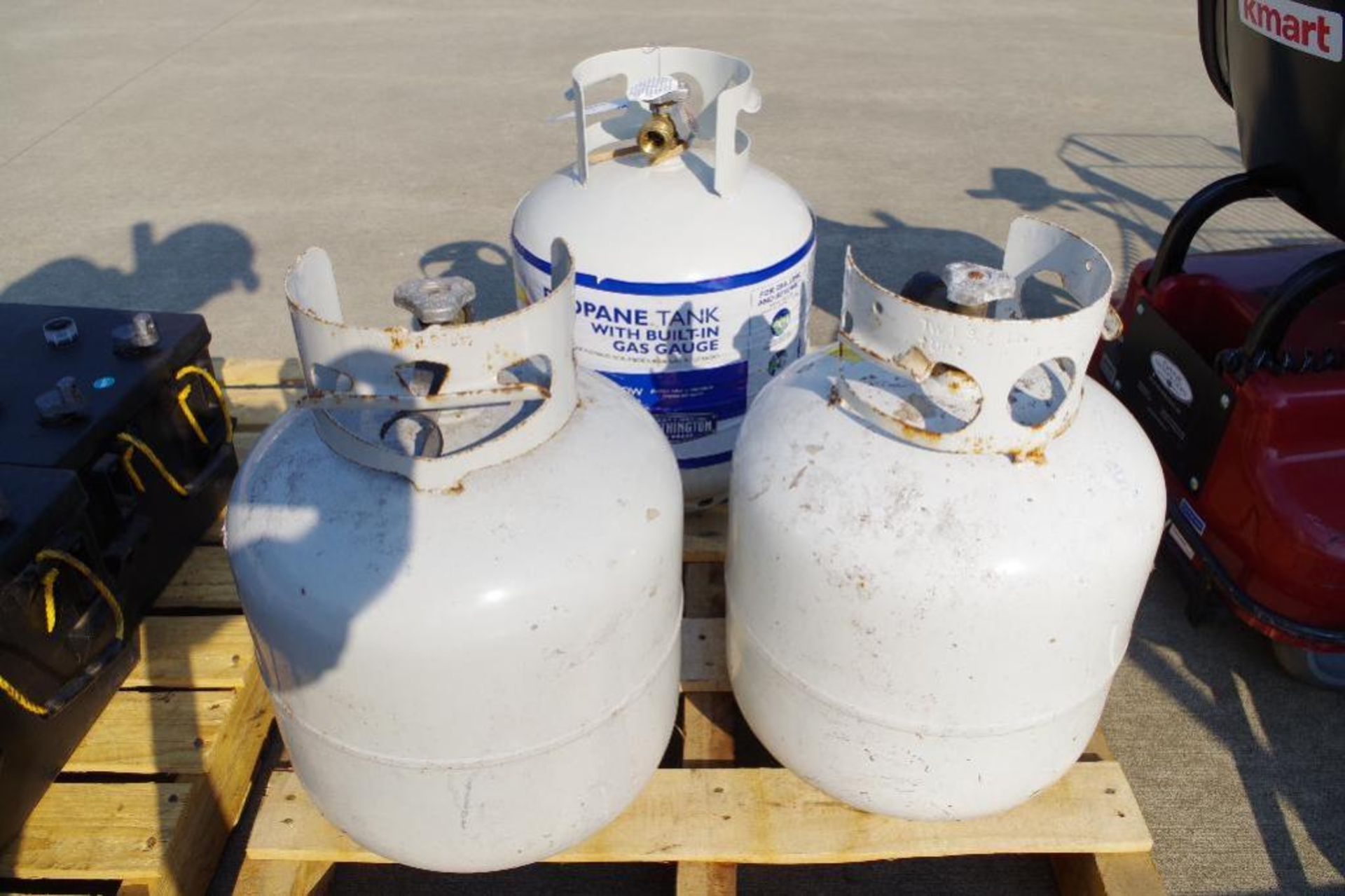 [3] Propane Cylinders, Partially Filled - Image 2 of 2