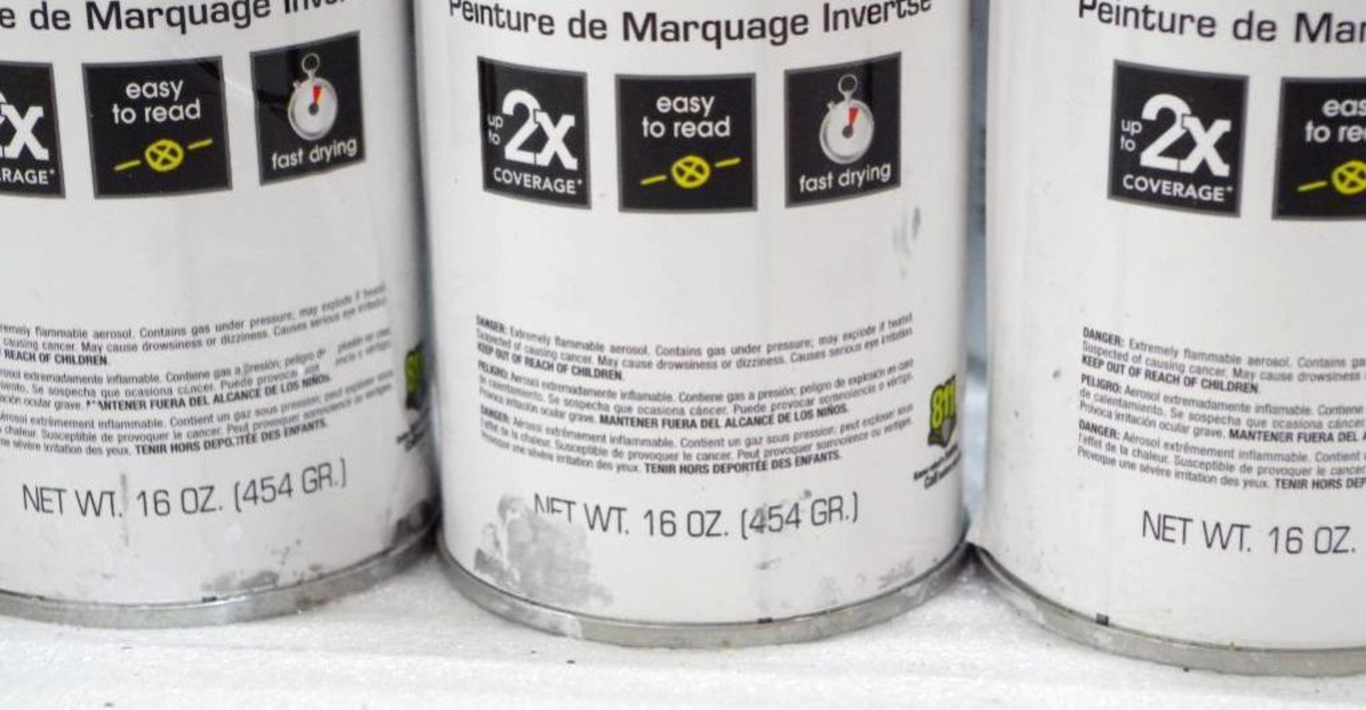 [10] Cans RUSTOLEUM Silver Inverted Marking Spray, 16 oz. Each - Image 3 of 4