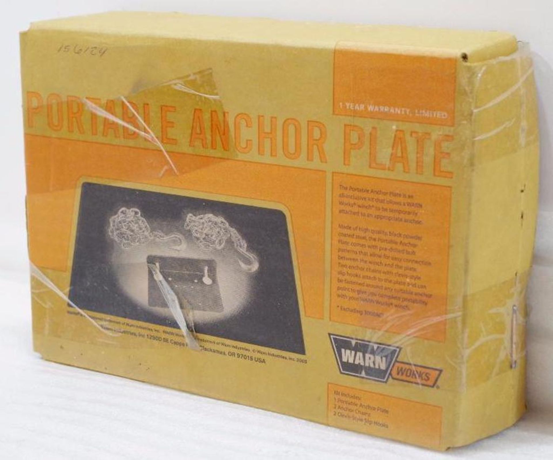 WARNWORKS Portable Anchor Plate Kit, M/N 70770 - Image 2 of 2