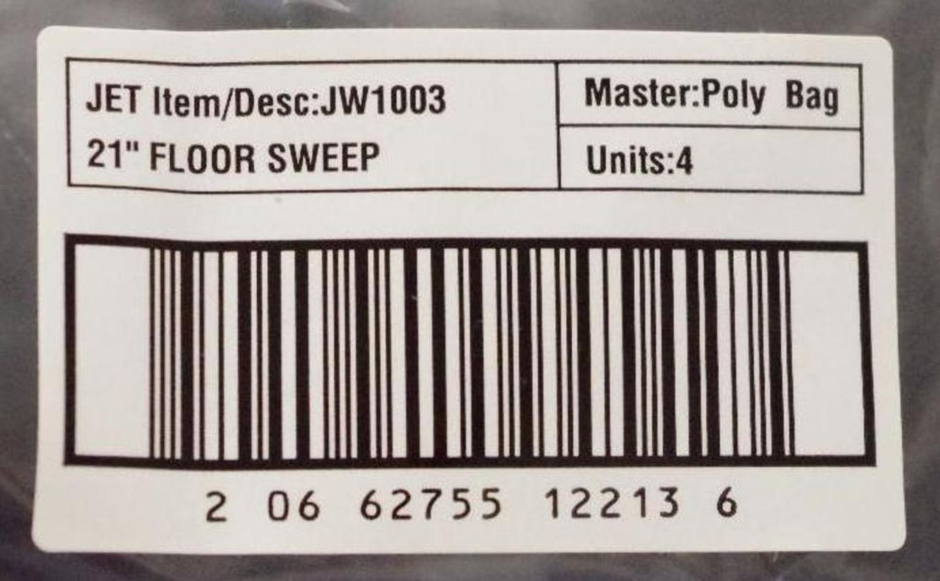 (8) NEW JET 21"" Floor Sweeps (2 Bags of 4 Each) - Image 2 of 5