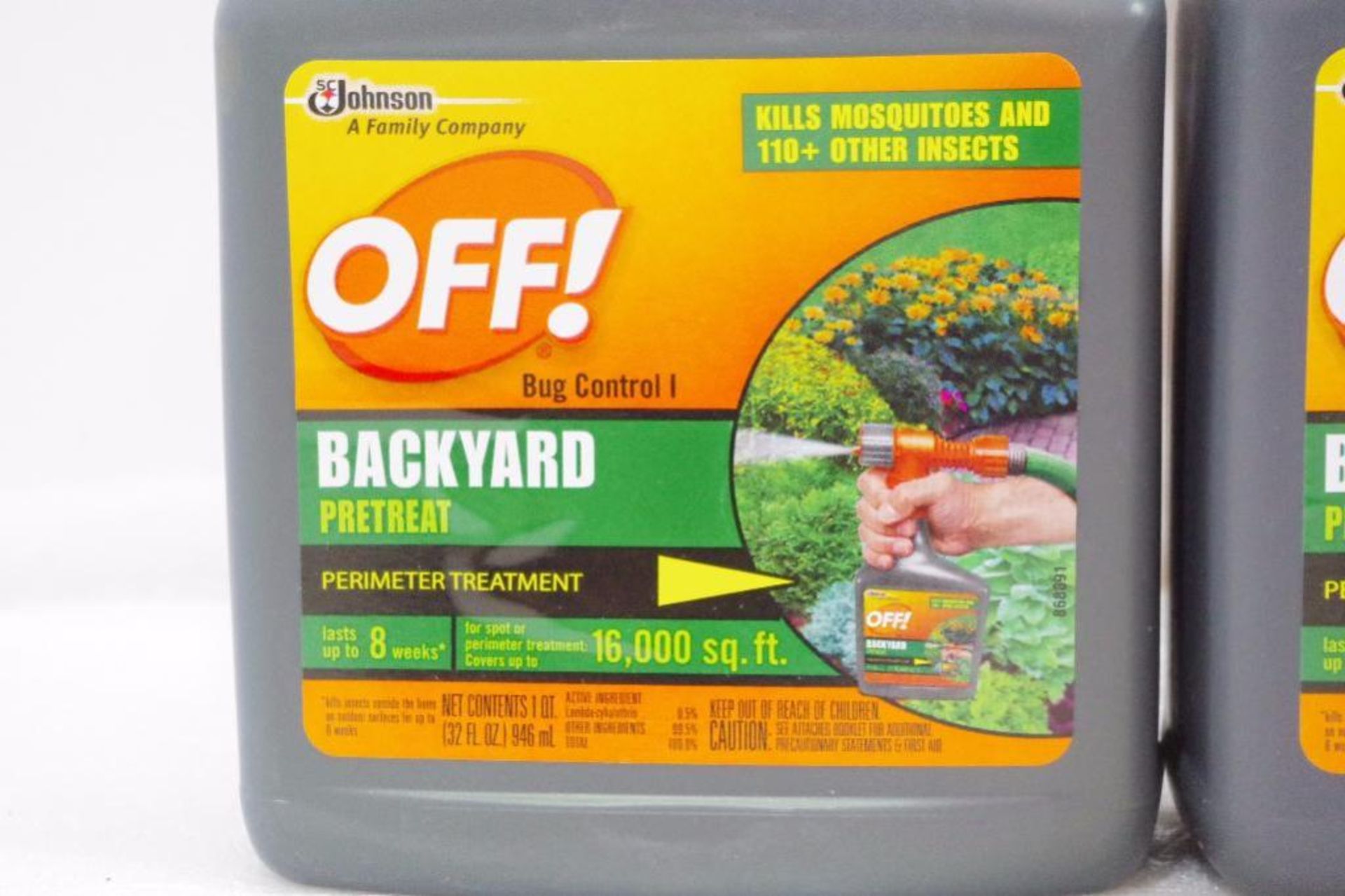 [4] 32-fl. oz. Bottles SC JOHNSON "OFF" Backyard Pretreat - Image 2 of 3