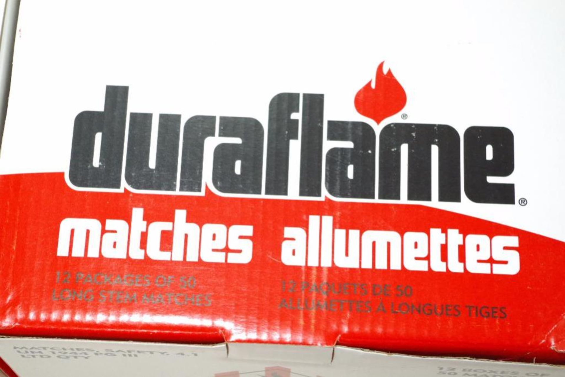 [1200] DURAFLAME Safety Matches (1-Case w/ 2-Boxes of 600 Each) - Image 2 of 3