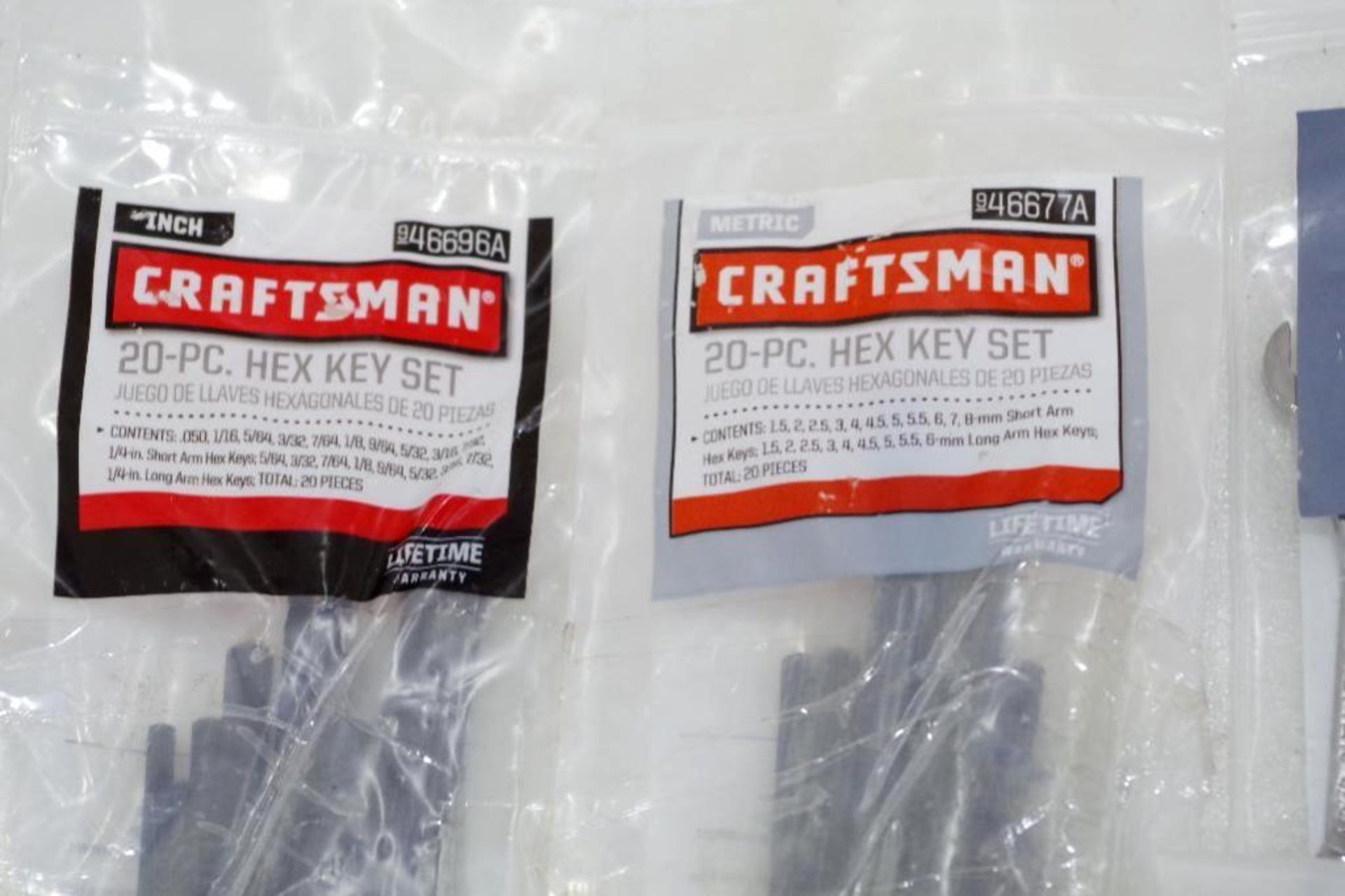 NEW Assorted CRAFTSMAN Wrenches, Sockets & Hex Keys (see photos for more information) - Image 3 of 5