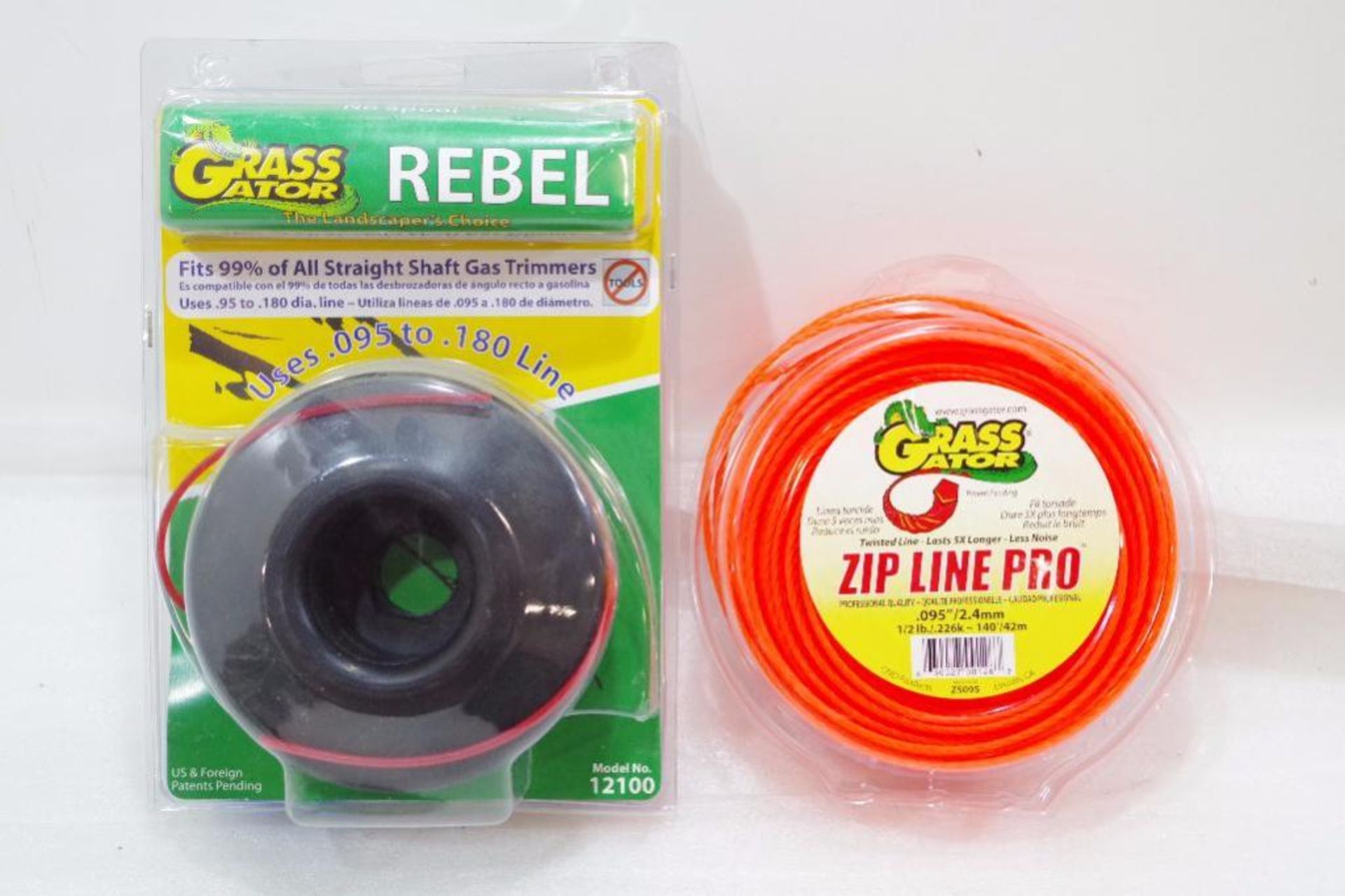 NEW GRASS GATOR Rebel Replacement Trimmer Head and 140' Coil .095" Zip Line Pro - Image 7 of 7