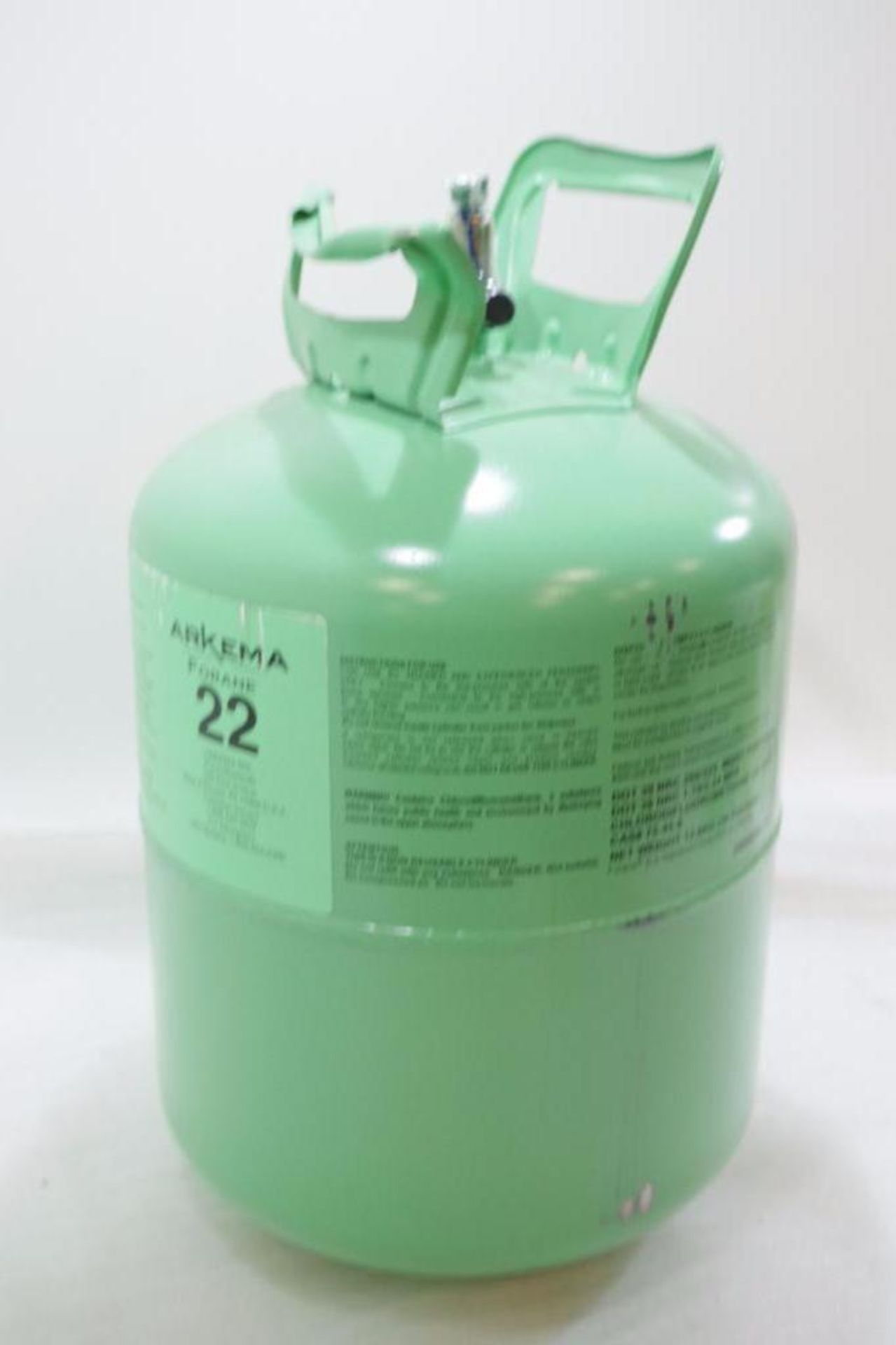 20-lbs. ARKEMA Forane 22 (R-22) Refrigerant (One Handle Bent) - Image 5 of 5