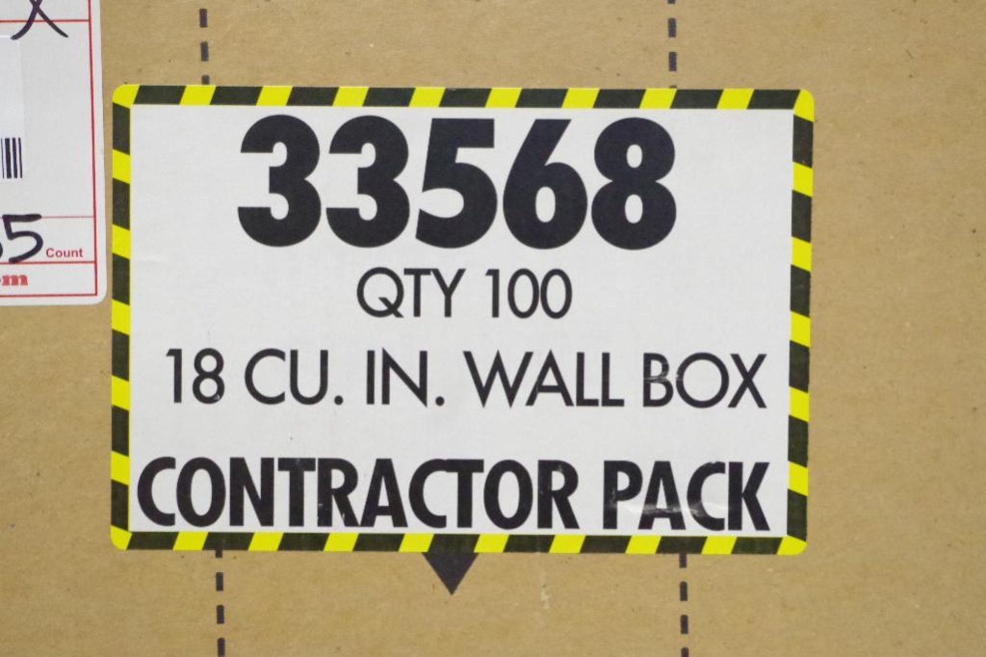 [65] NEW WORK 18 CU. IN. Single Gang Wall Boxes, M/N 33568, Made in USA - Image 3 of 5