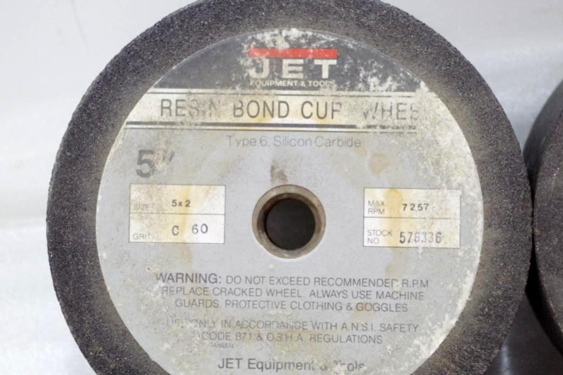 [2] JET 5" Resin Bond Cup Wheels - Image 3 of 6