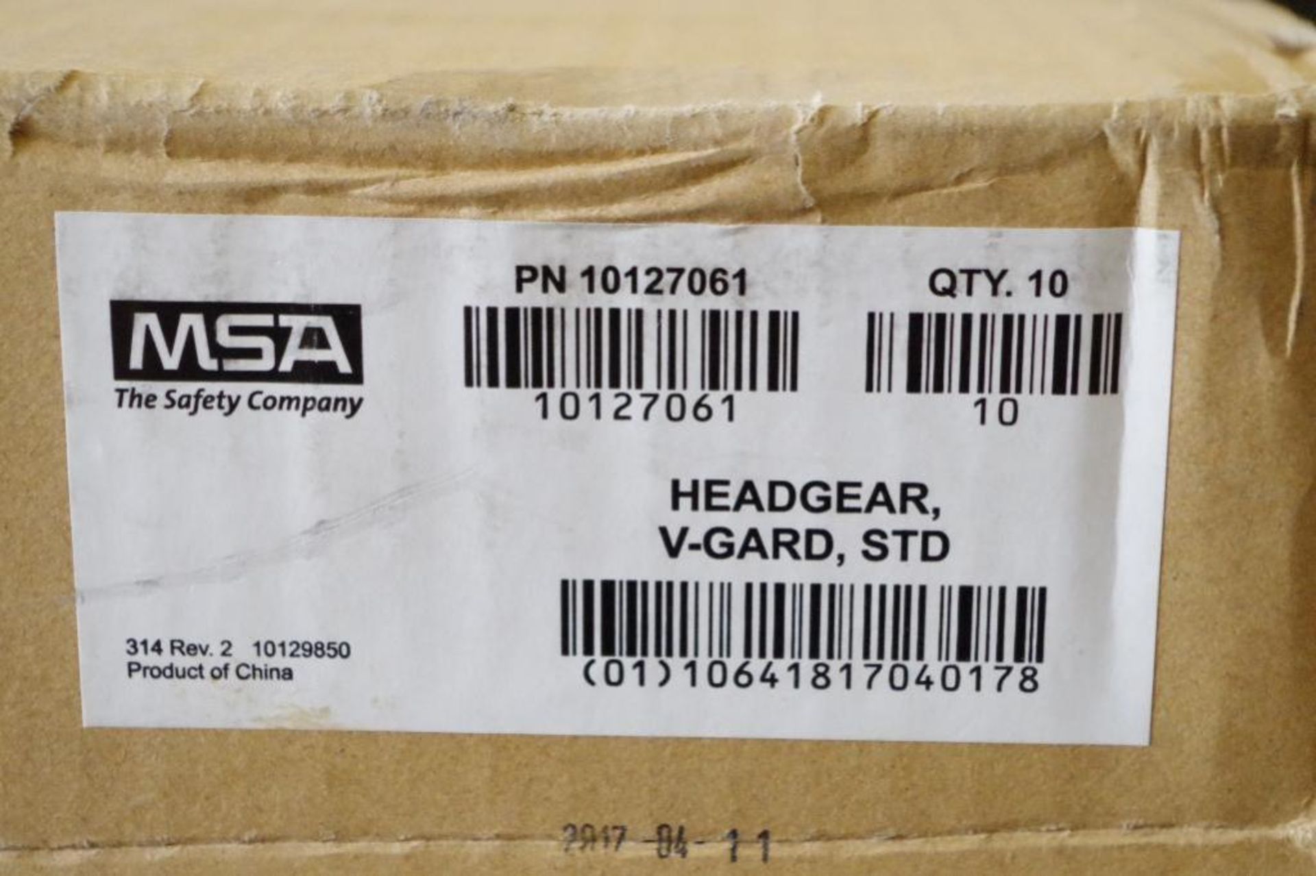[10] NEW MSA V-Gard Headgear, General Purpose, M/N 10127061 - Image 4 of 6