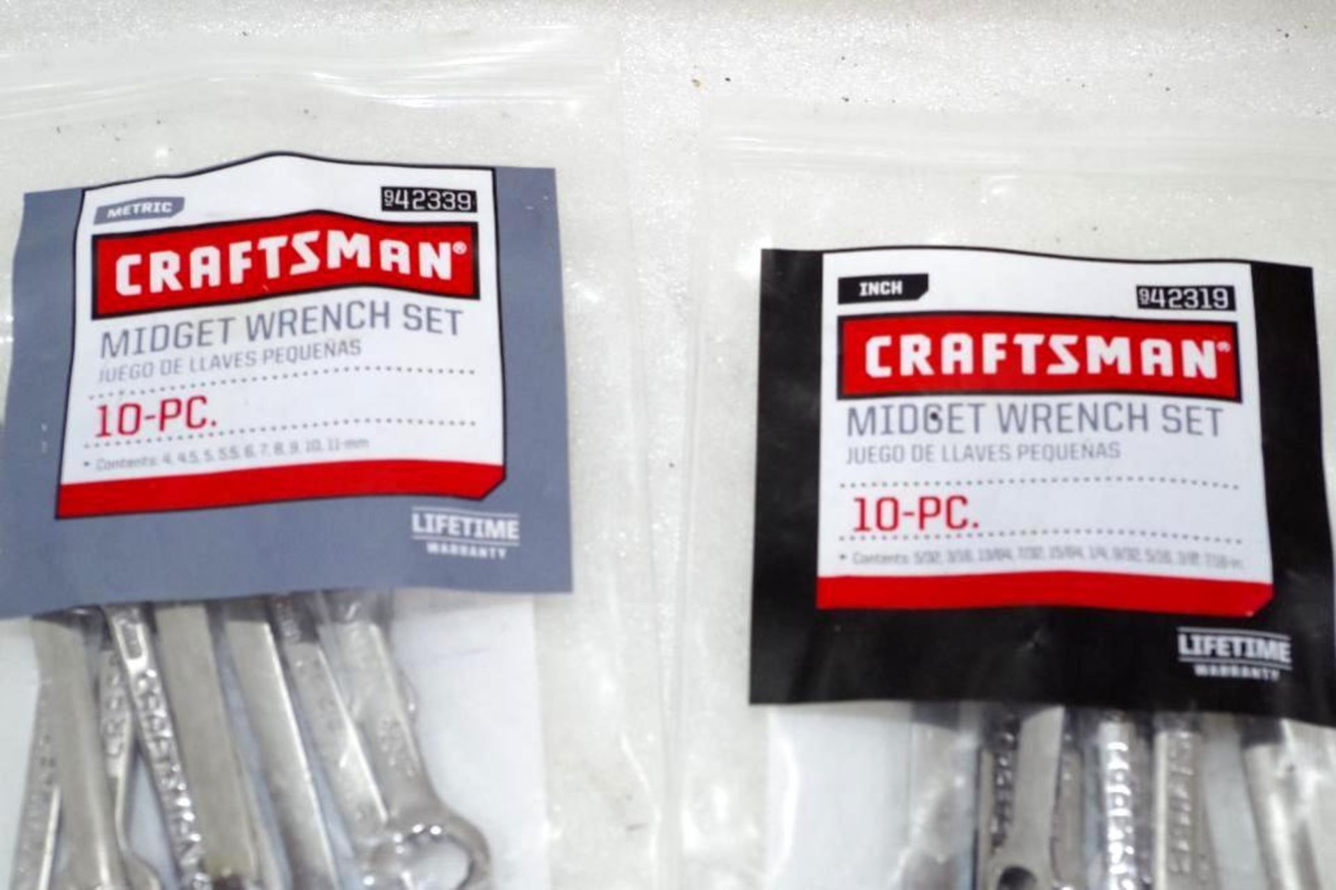 NEW Assorted CRAFTSMAN Wrenches, Sockets & Hex Keys (see photos for more information) - Image 2 of 5