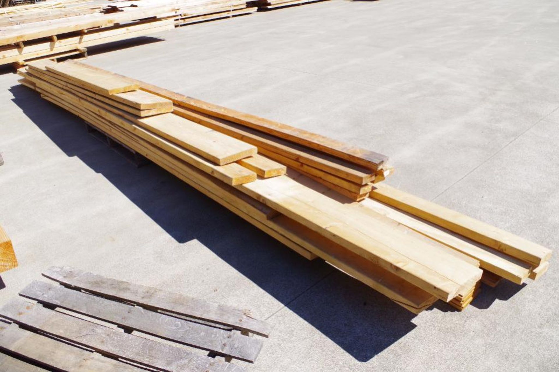 [QTY] Dimensional Lumber: 2x10s, 2x6s, 2x4s; Includes (12) 6" x 16' Cedar Bevel Siding Boards