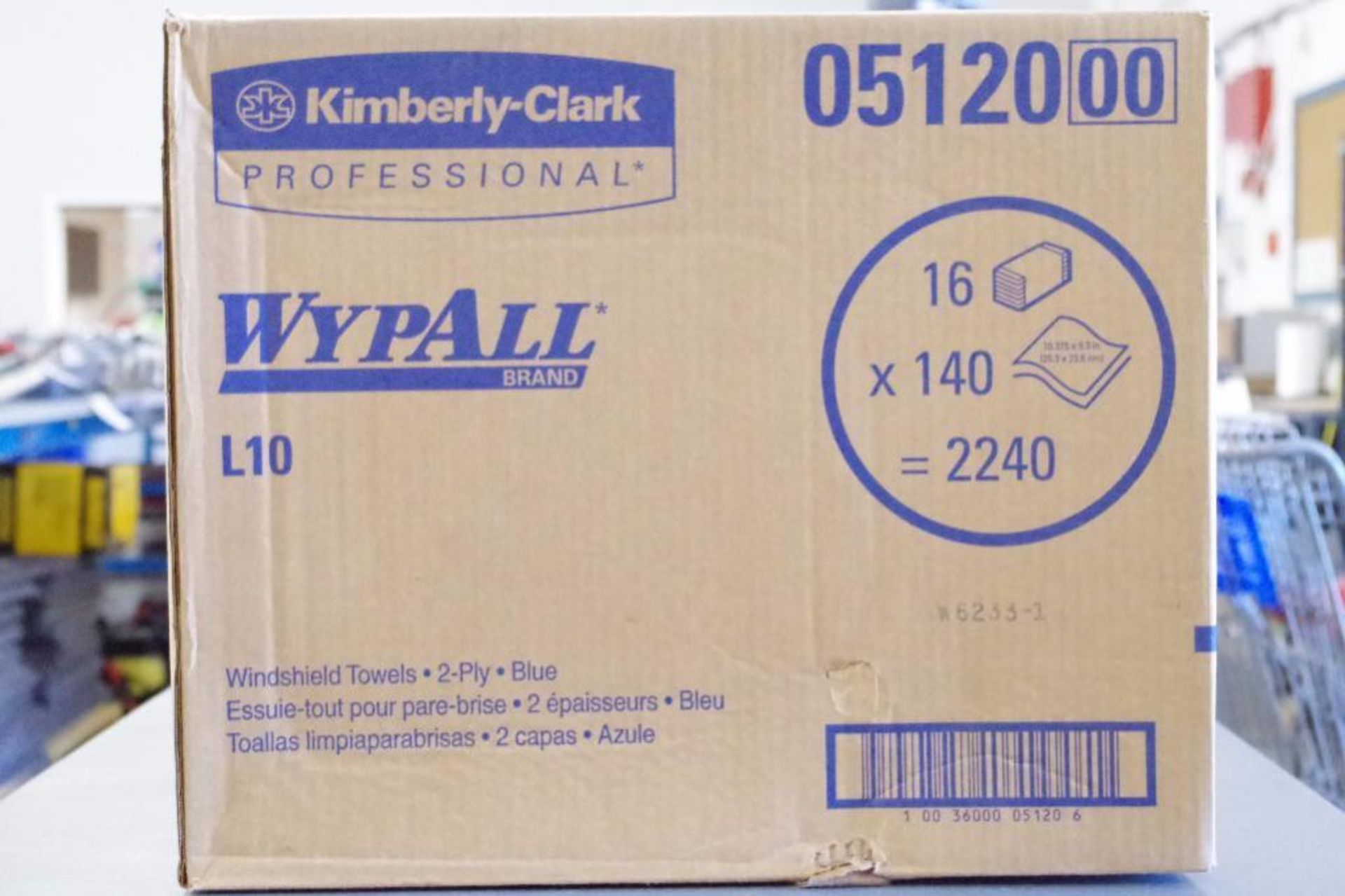 [11,200] KIMBERLY-CLARK Wypall 2-Ply Windshield Towels (5 Cases of 2240) - Image 3 of 3
