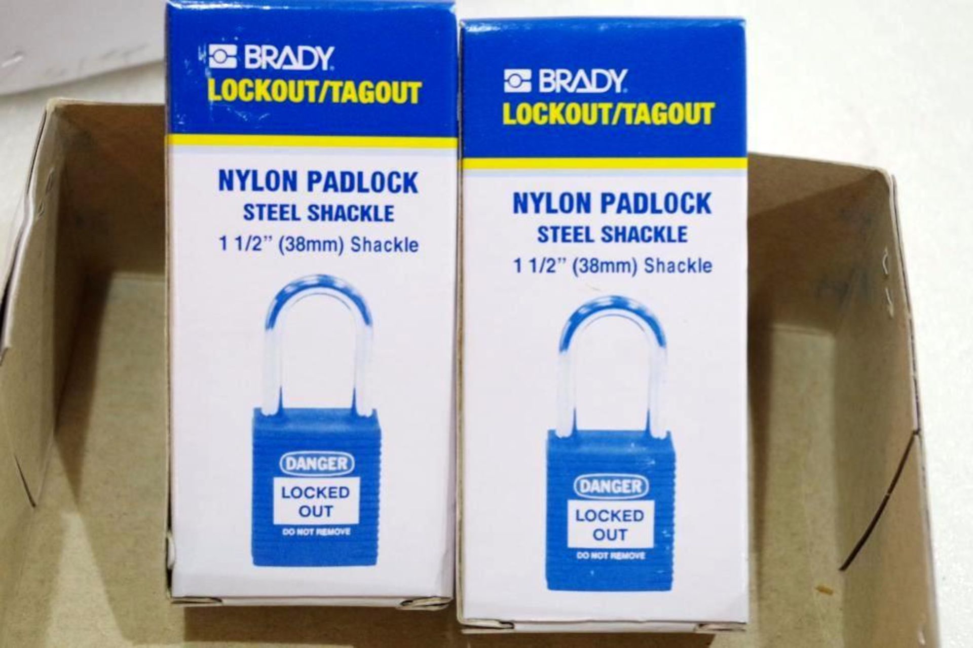 [8] BRADY Lockout Padlocks (2-Red, 6-Orange) - Image 3 of 3