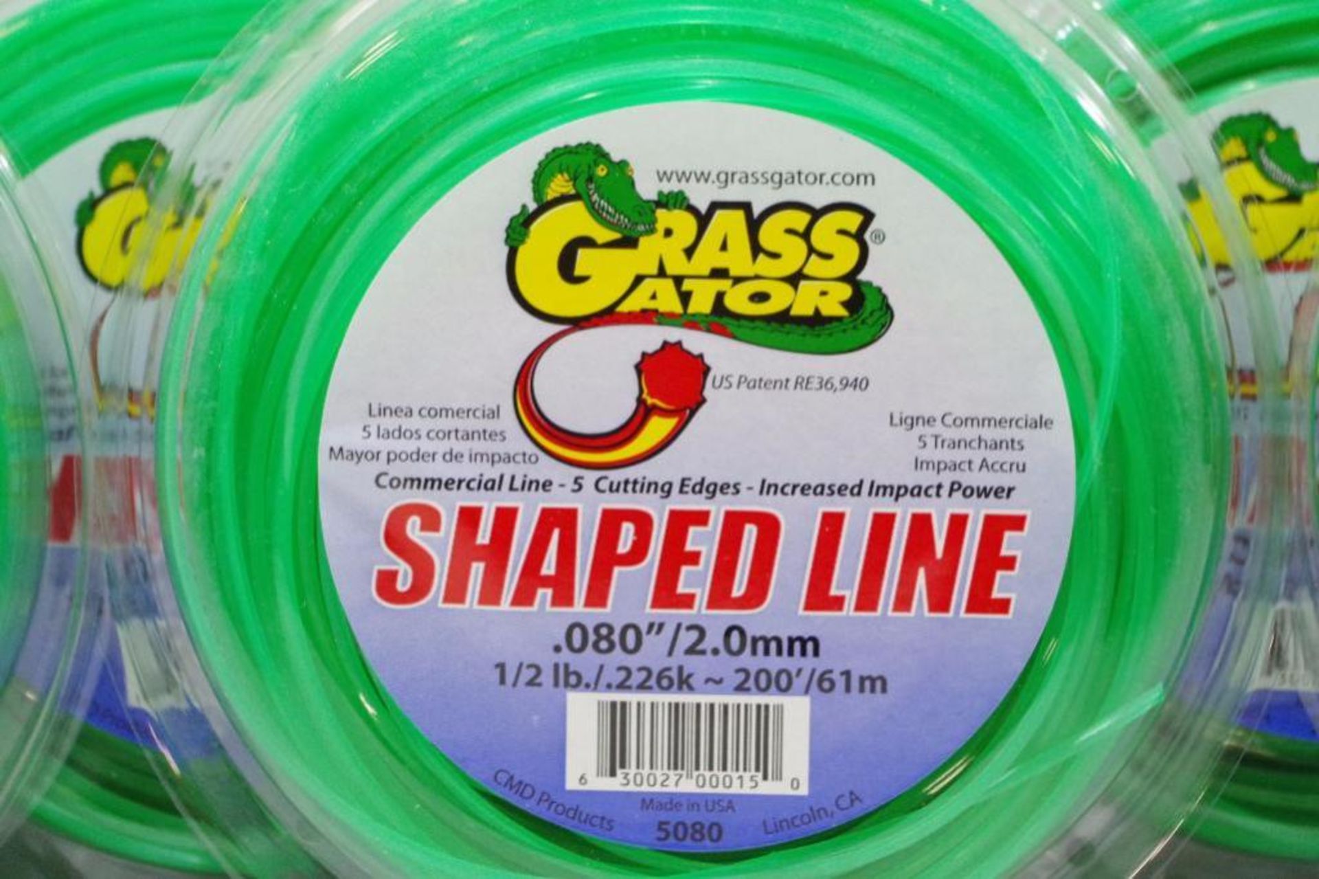 1200' NEW GRASS GATOR .080 Shaped Line, M/N 5080, (6 Coils of 200' Each) - Image 2 of 4