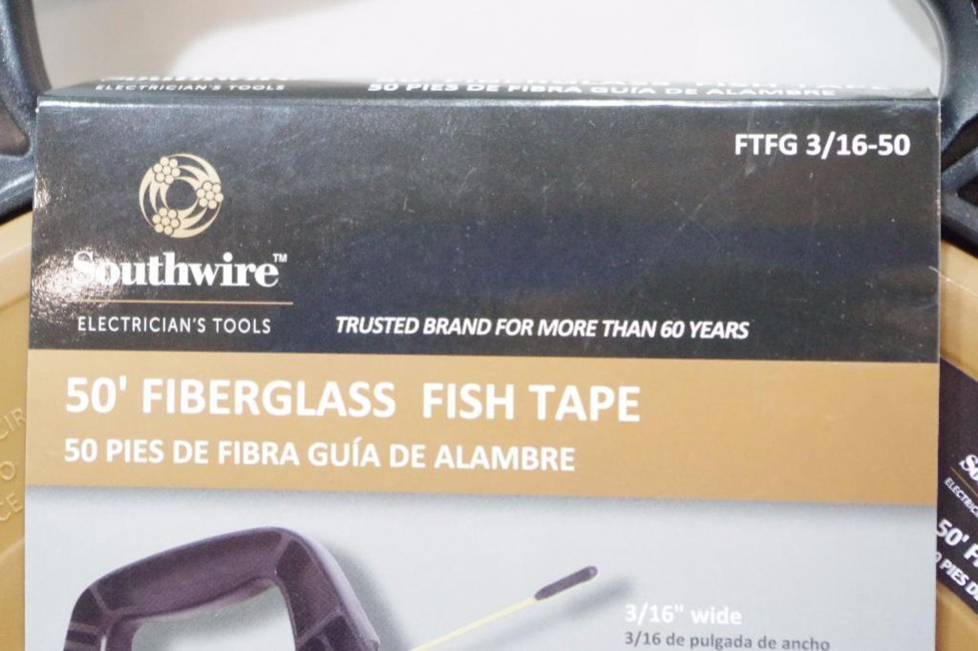 NEW SOUTHWIRE 50' Fiberglass Fish Tape, 3/16" Wide (M/N FTFG 3/16-50) - Image 2 of 3