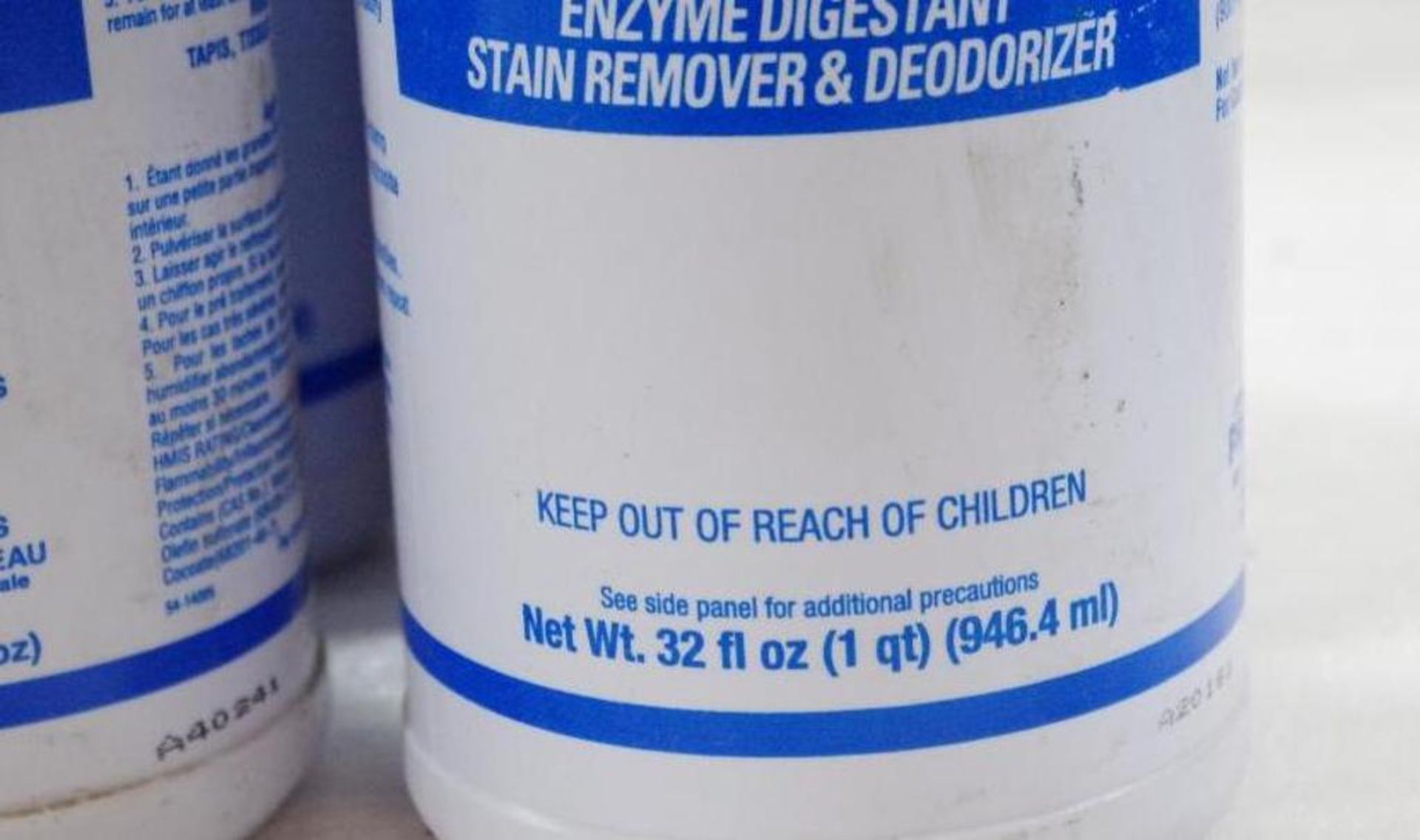 [14] 1-Quart Bottles DYMON Liquid Alive Stain Remover & Deodorizer - Image 4 of 4