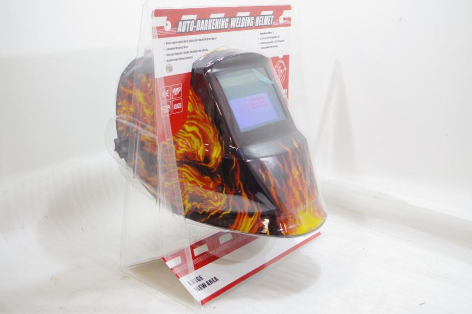 UNUSED Auto-Darkening Welding Helmet, Variable Shade 9-13 - Image 3 of 5