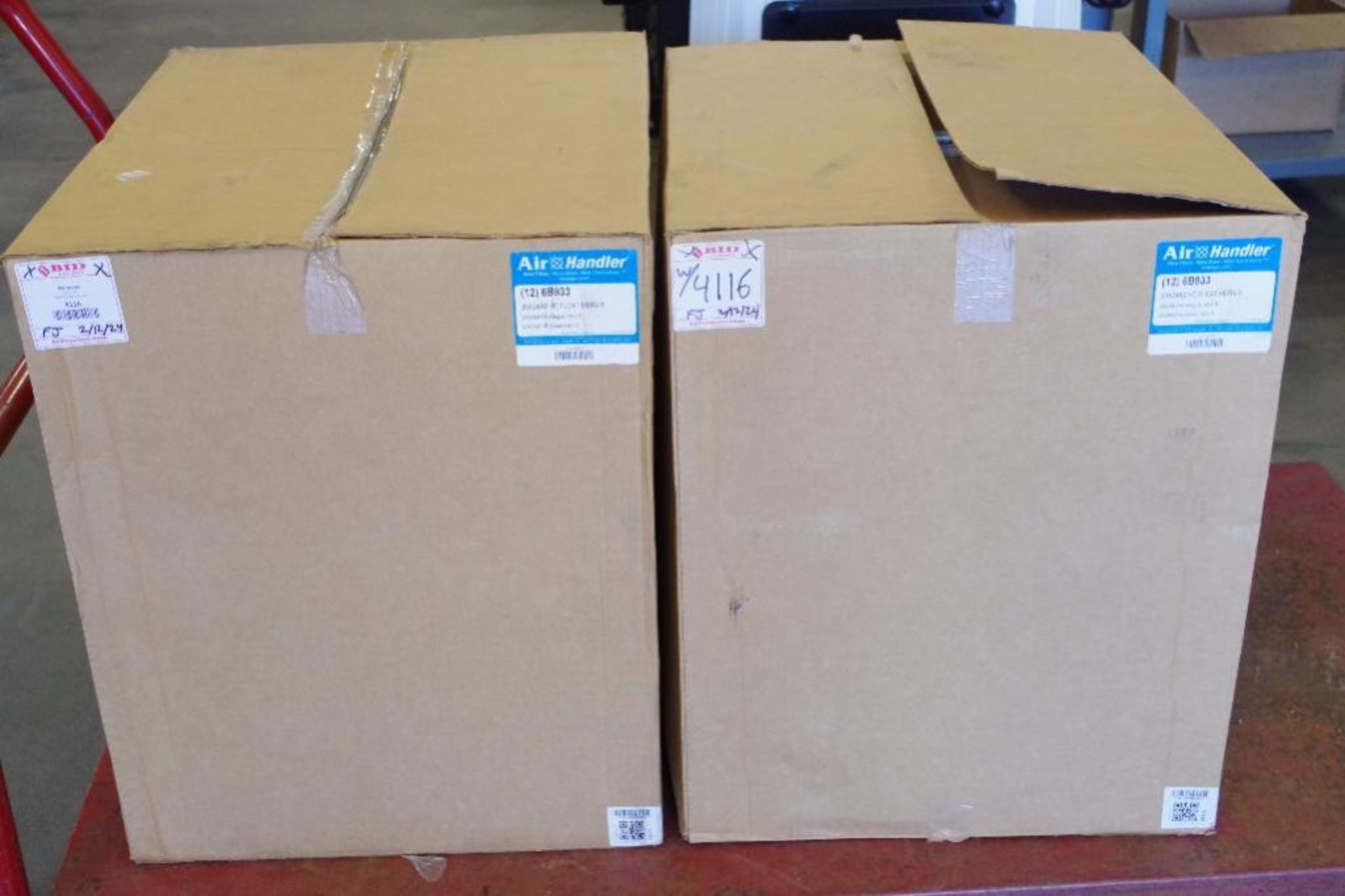 [24] Air Handler Filters 20"x24"x2" HC Pleat MERV 8 M/N 6B933 (2 Boxes 12 Filters Each) - Image 3 of 3