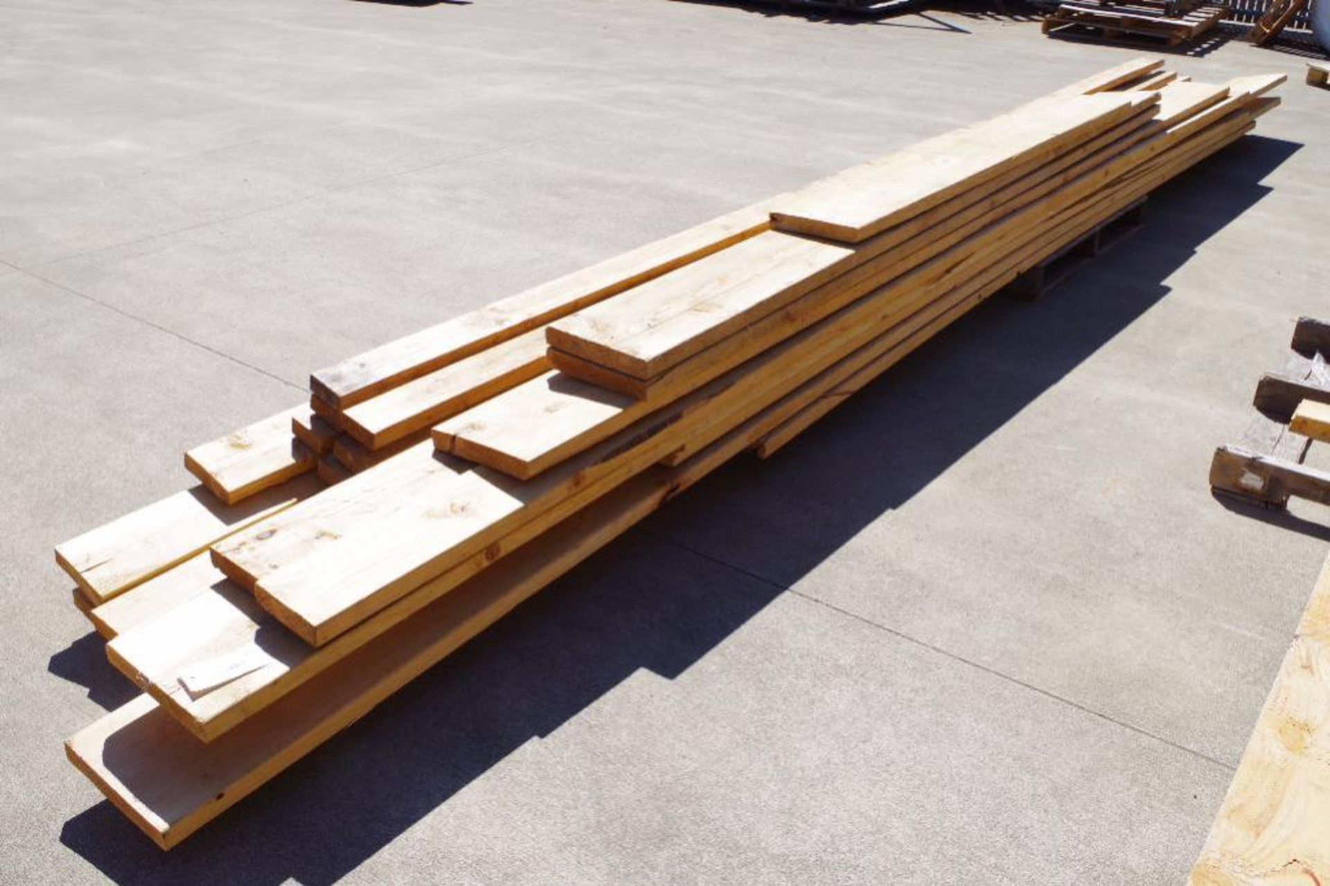 [QTY] Dimensional Lumber: 2x10s, 2x6s, 2x4s; Includes (12) 6" x 16' Cedar Bevel Siding Boards - Image 3 of 4