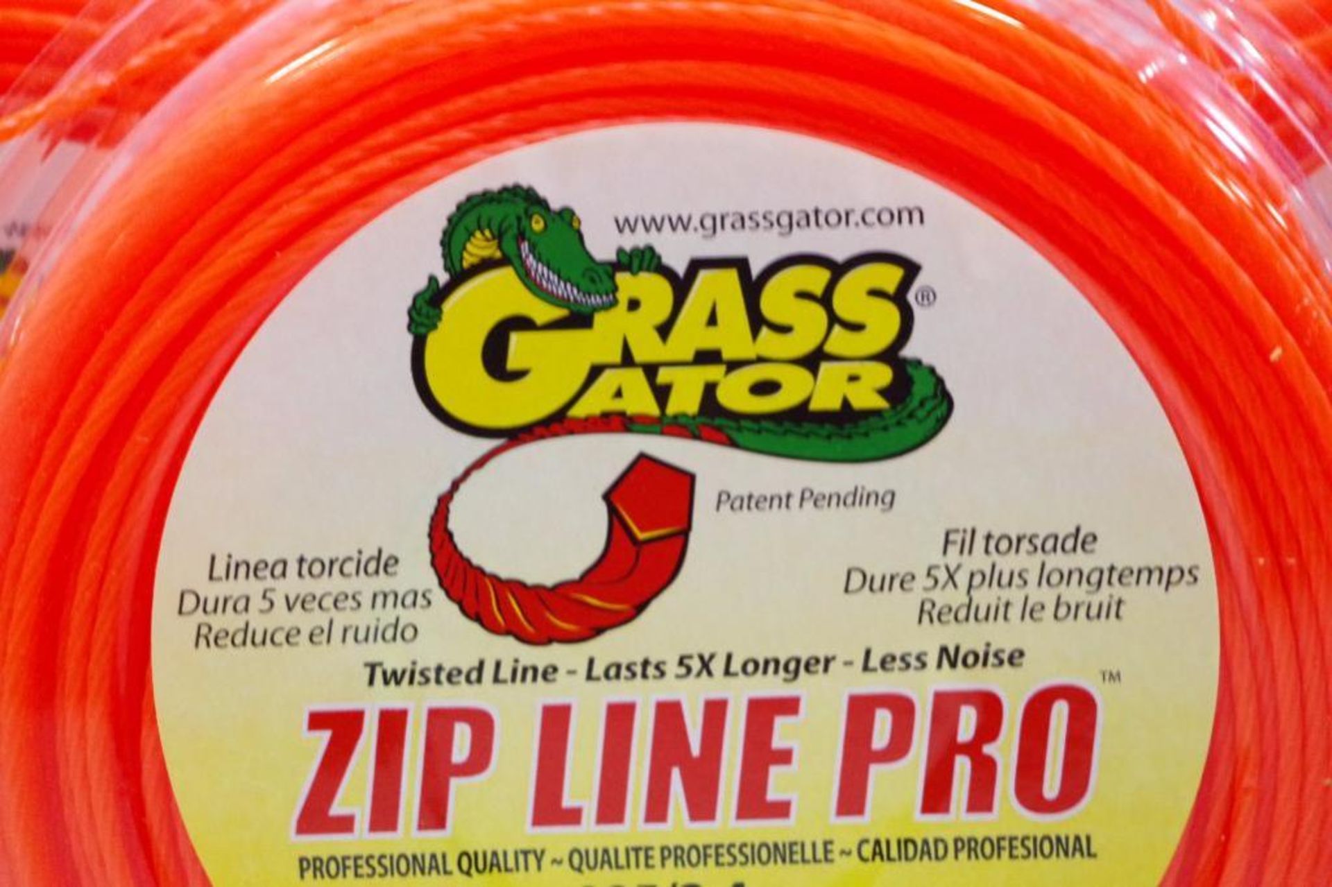 1710' NEW GRASS GATOR .095 Zip Line Pro, M/N Z7095, (6 Coils of 285' Each) Made in USA - Image 2 of 4