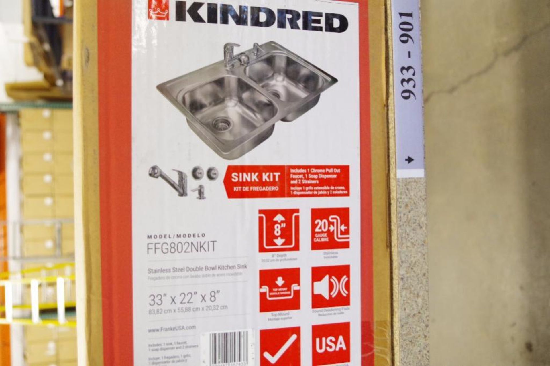 NEW KINDRED Sink Kit - Image 3 of 4