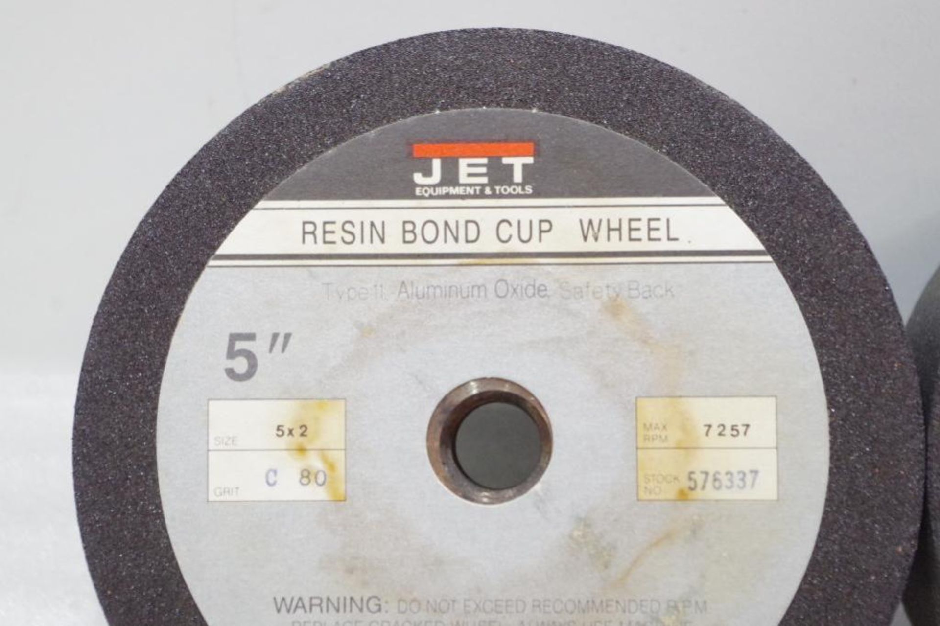 [2] JET 5" Resin Bond Cup Wheels - Image 3 of 4