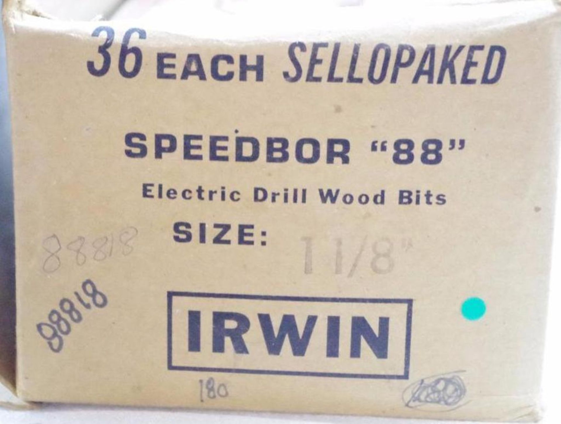 [30] UNUSED IRWIN Speedbor Electric Drill Wood Bits: (29) 1-1/8" & (1) 1-1/4" - Image 3 of 3