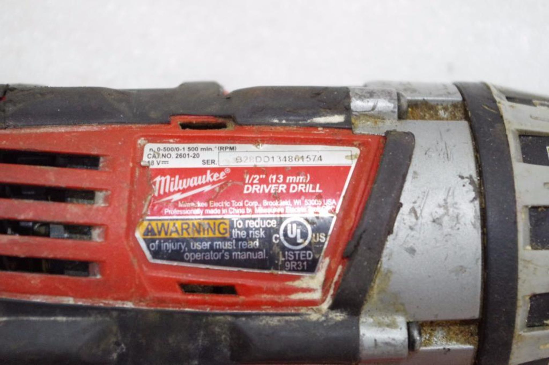 [2] MILWAUKEE Tools: 120V Heavy Duty Sawzall & 18V 1/2" Driver Drill, NO Battery, NO Charger - Image 2 of 4