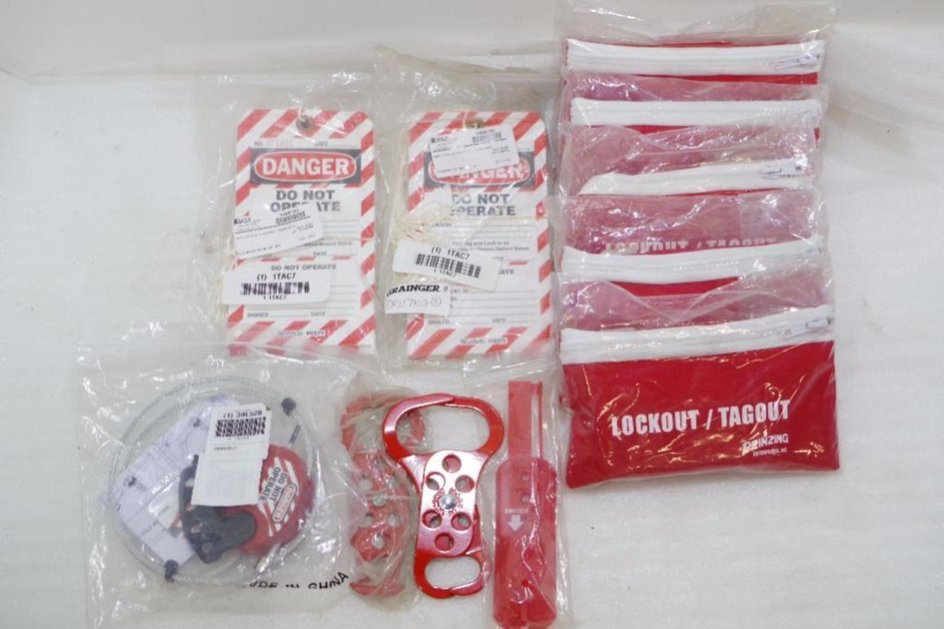 [QTY] UNUSED Lockout Safety Devices & Danger Tags
