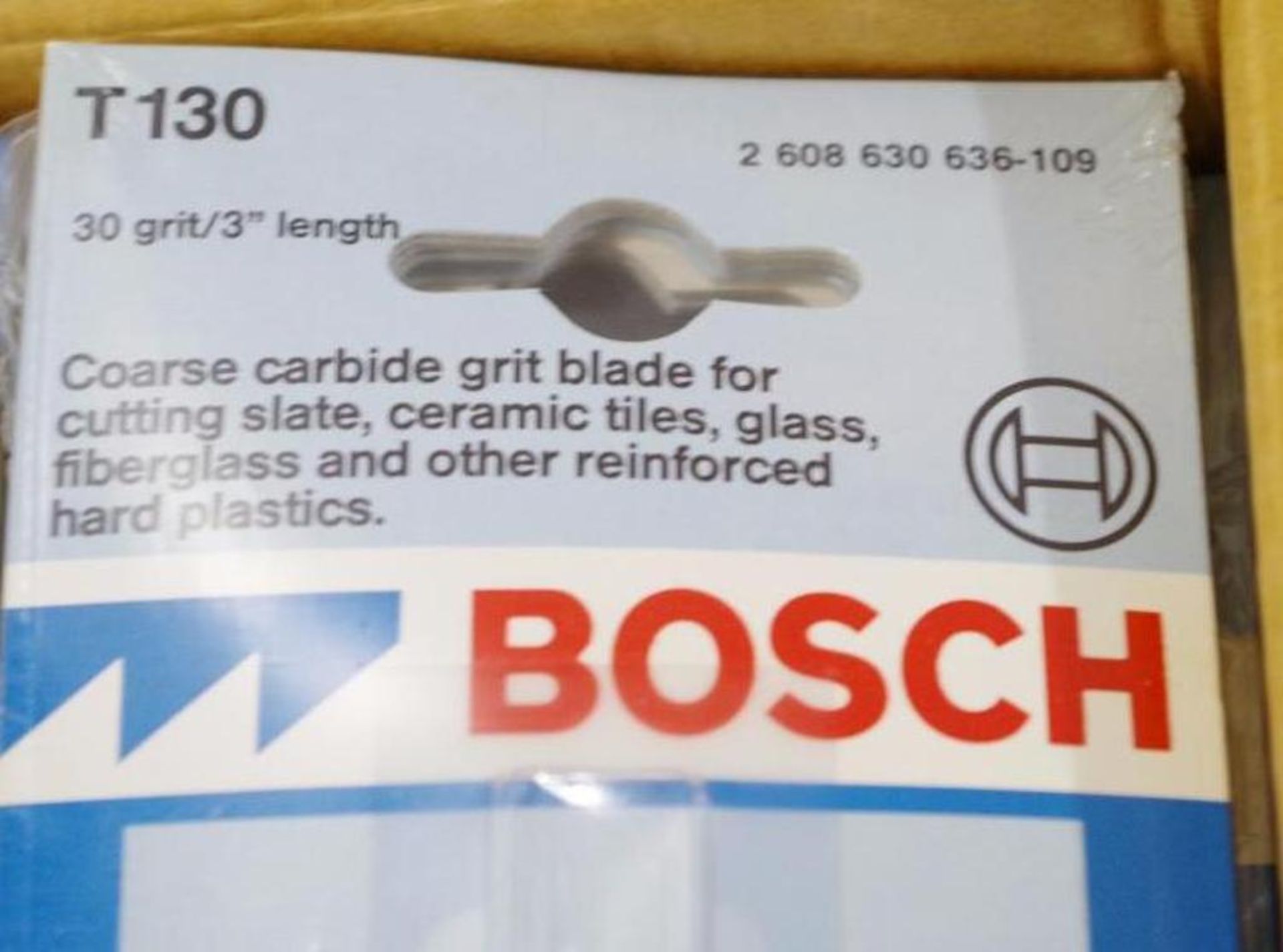 [200] BOSCH Jig Saw Blades: (100) T150 & (100) T130 - Image 3 of 6