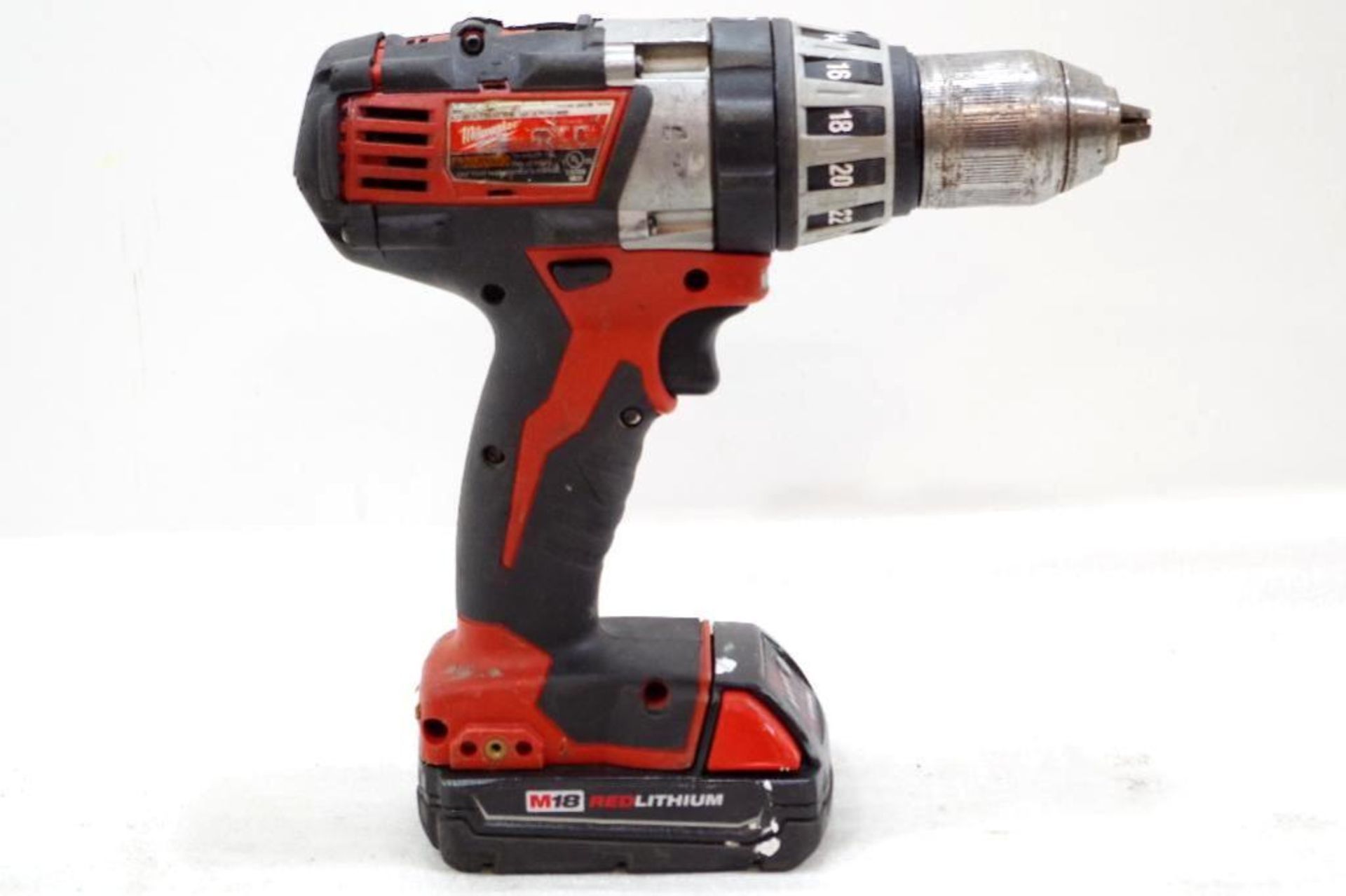 MILWAUKEE 18V 1/2" Hammer Drill, (1) Battery, NO Charger - Image 4 of 4