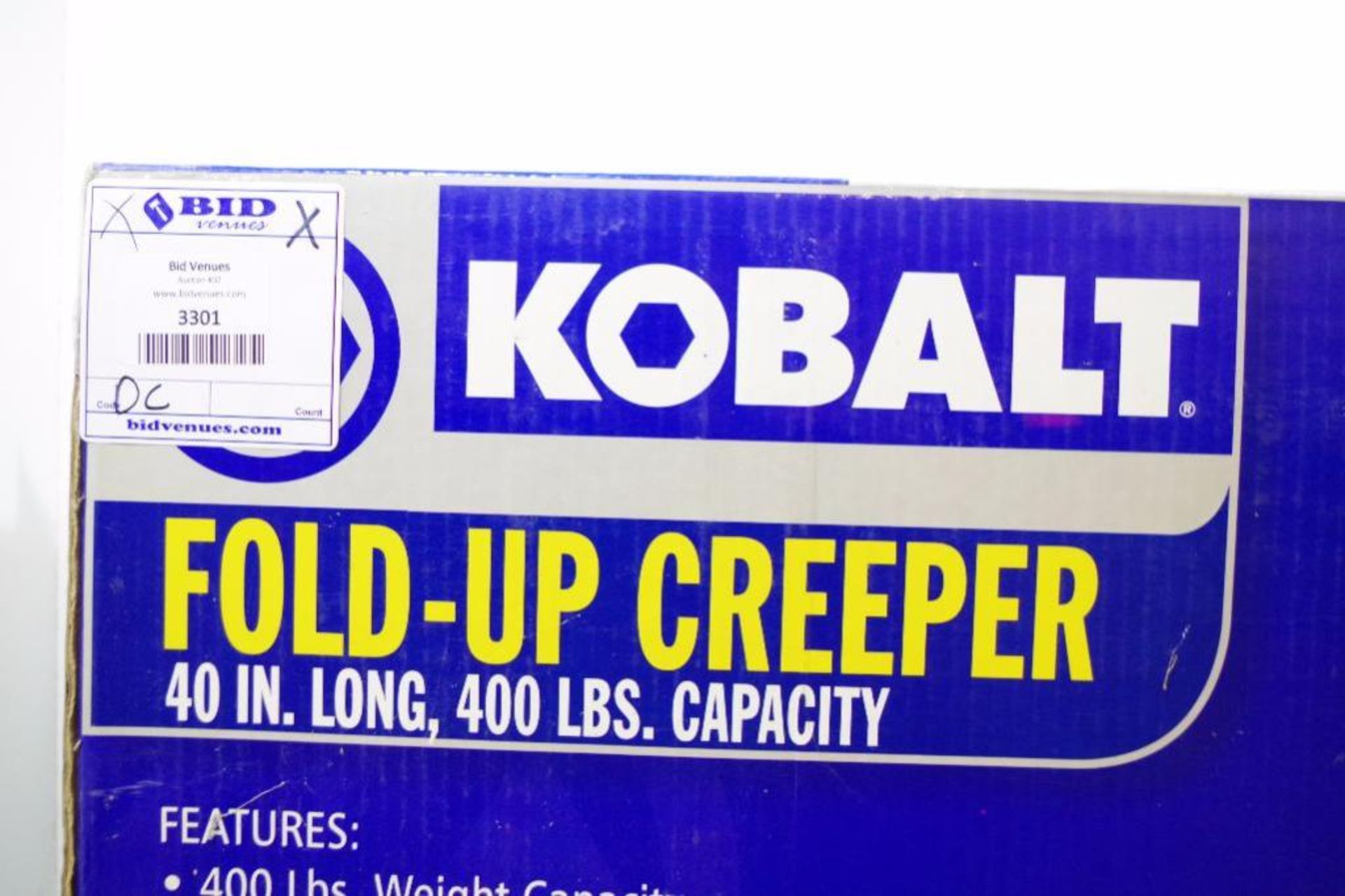 UNUSED KOBALT Fold-Up Creeper, 40"L, 400 Lbs. Capacity, M/N 221981 - Image 2 of 2