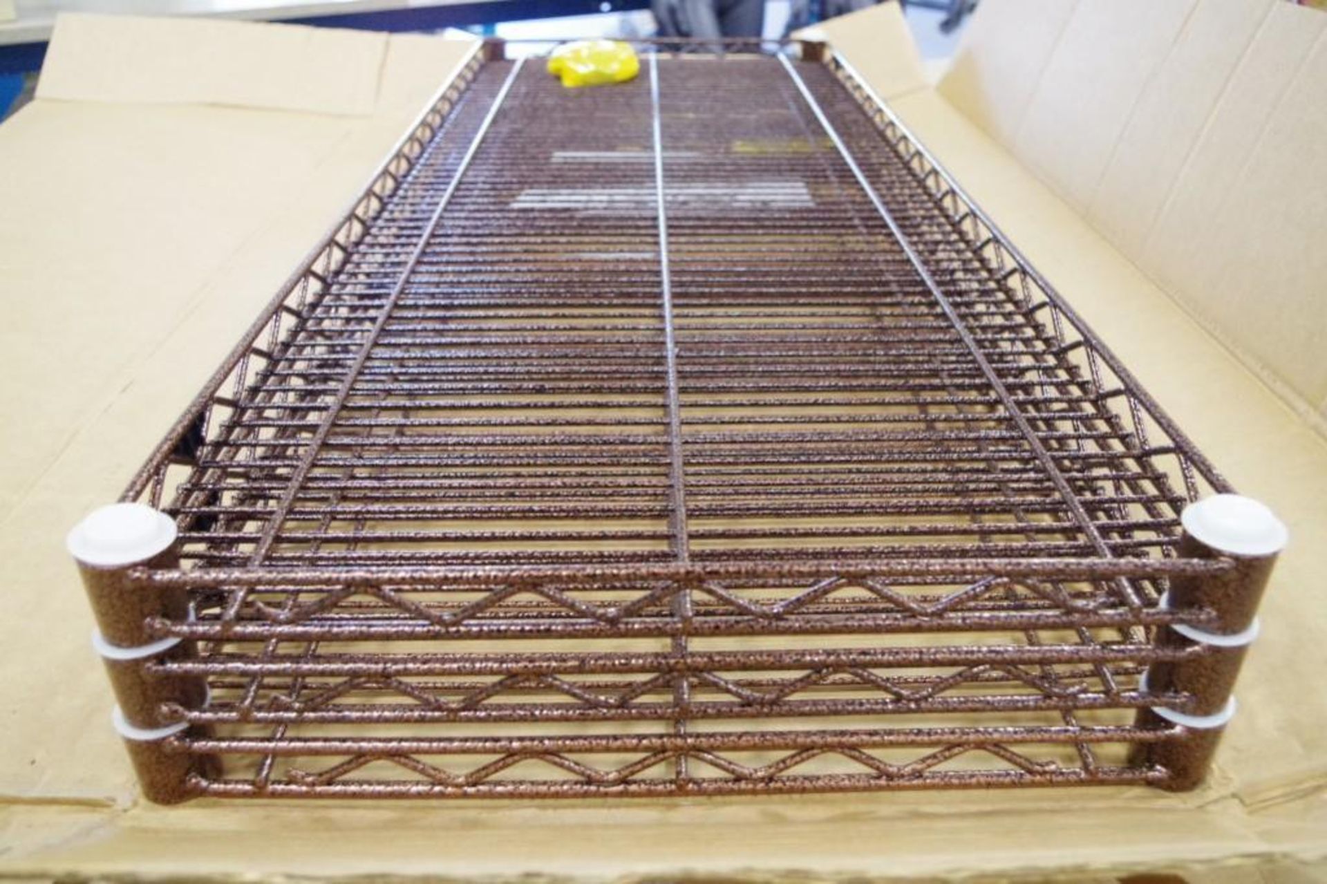 [3] UNUSED METRO Wire Shelves 18" x 48", Copper Hammertone Finish - Image 2 of 4