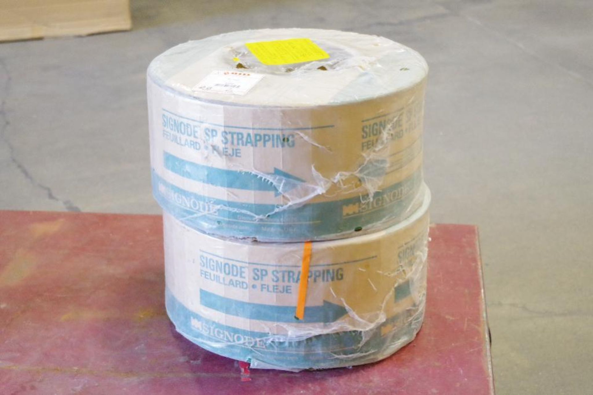 [2] NEW SIGNODE 3/8" Polypropylene Strapping Rolls M/N HB612C - Image 3 of 3